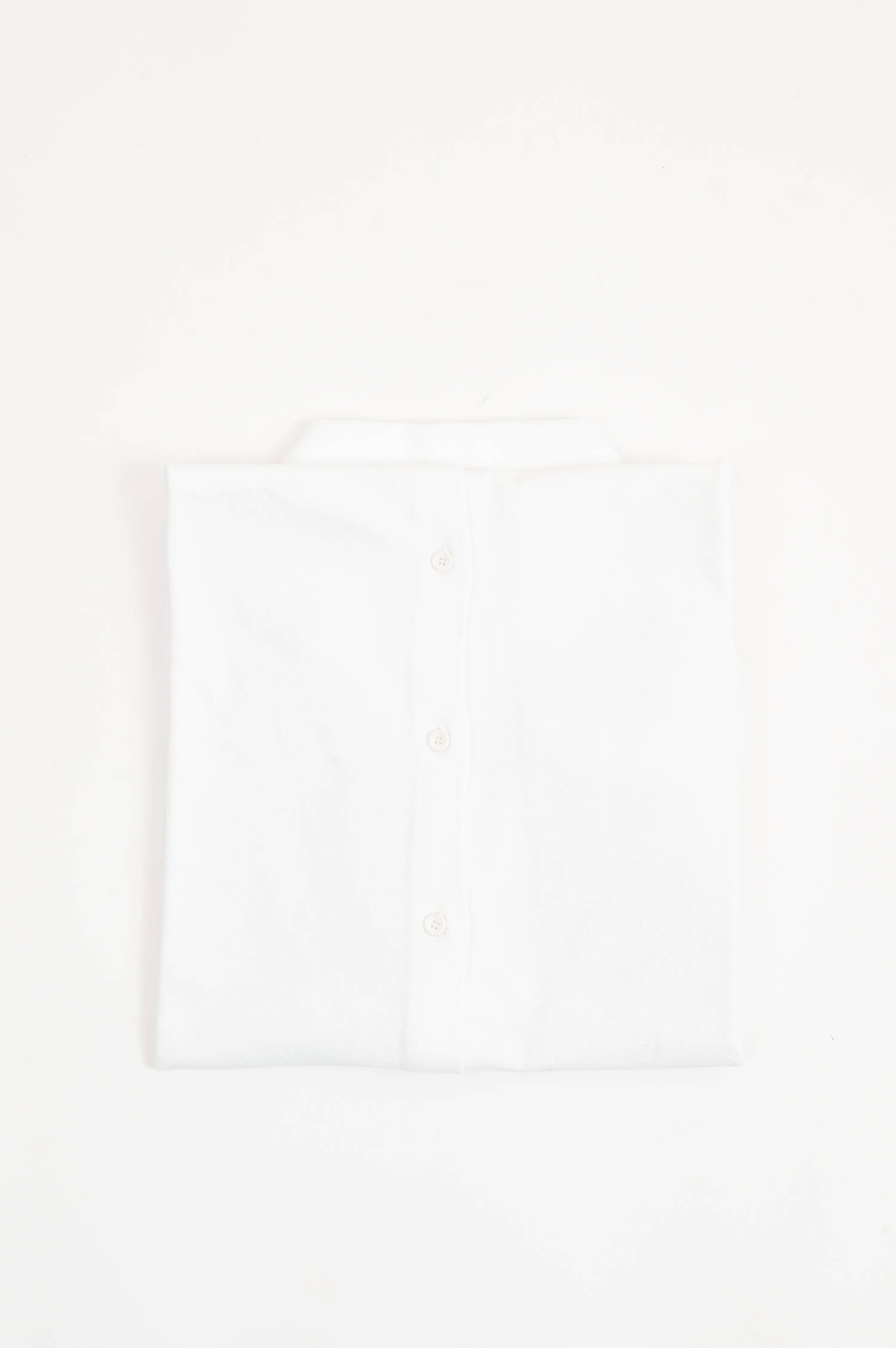 Langarm Polo-Shirt in Weiß Langarm Polo-Shirt in Weiß