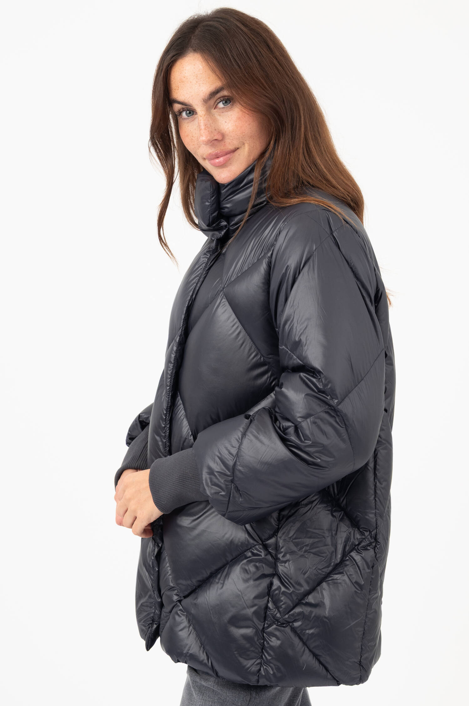 Daunensteppjacke HELENA in NAvy Daunensteppjacke HELENA in NAvy