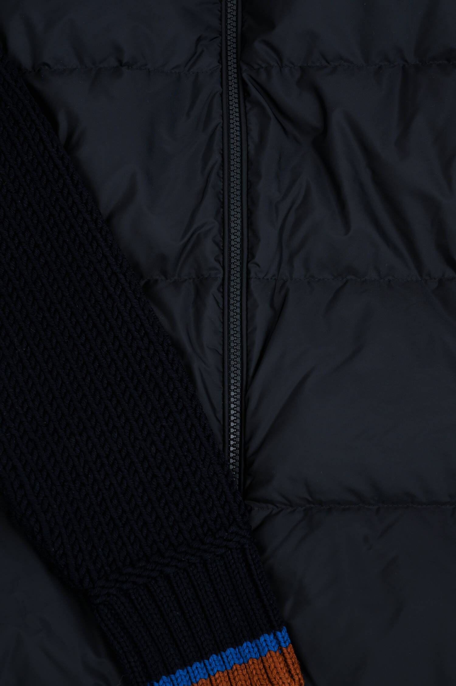 Hybrid Steppjacke in Navy