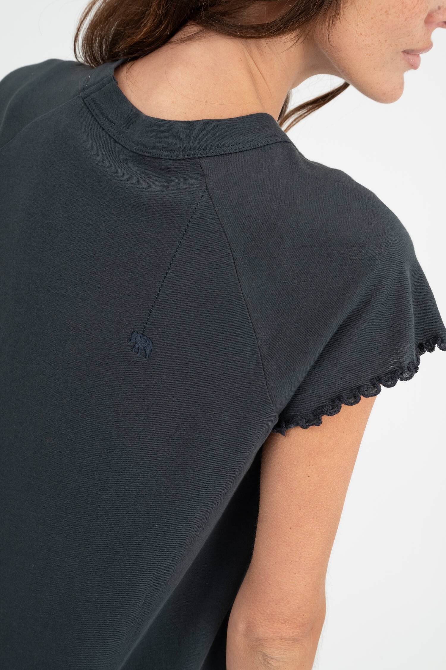 Schlupfkleid SHANTI in Anthrazit