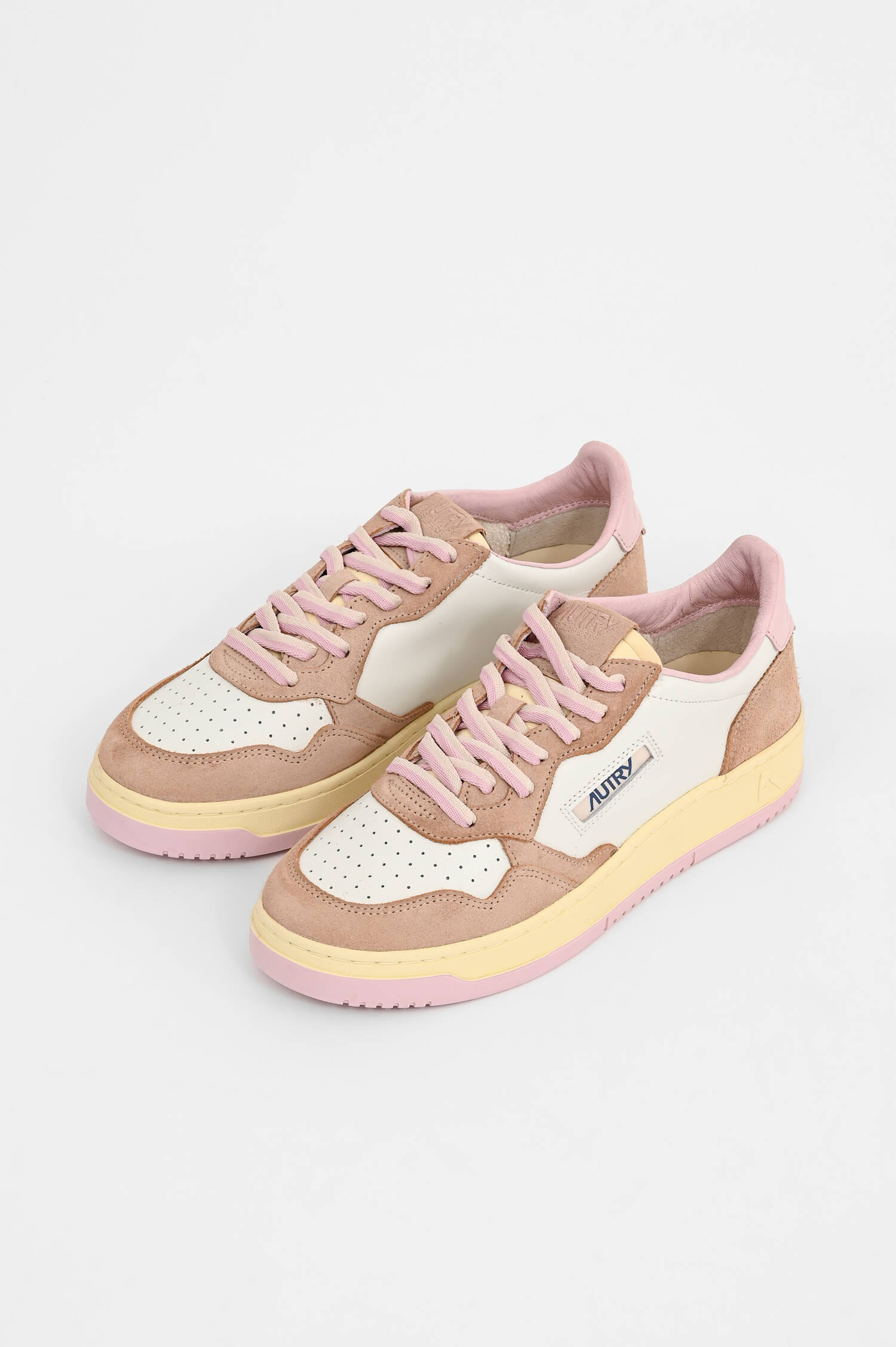 Sneaker MEDALIST in Leather/Suede/Lilac