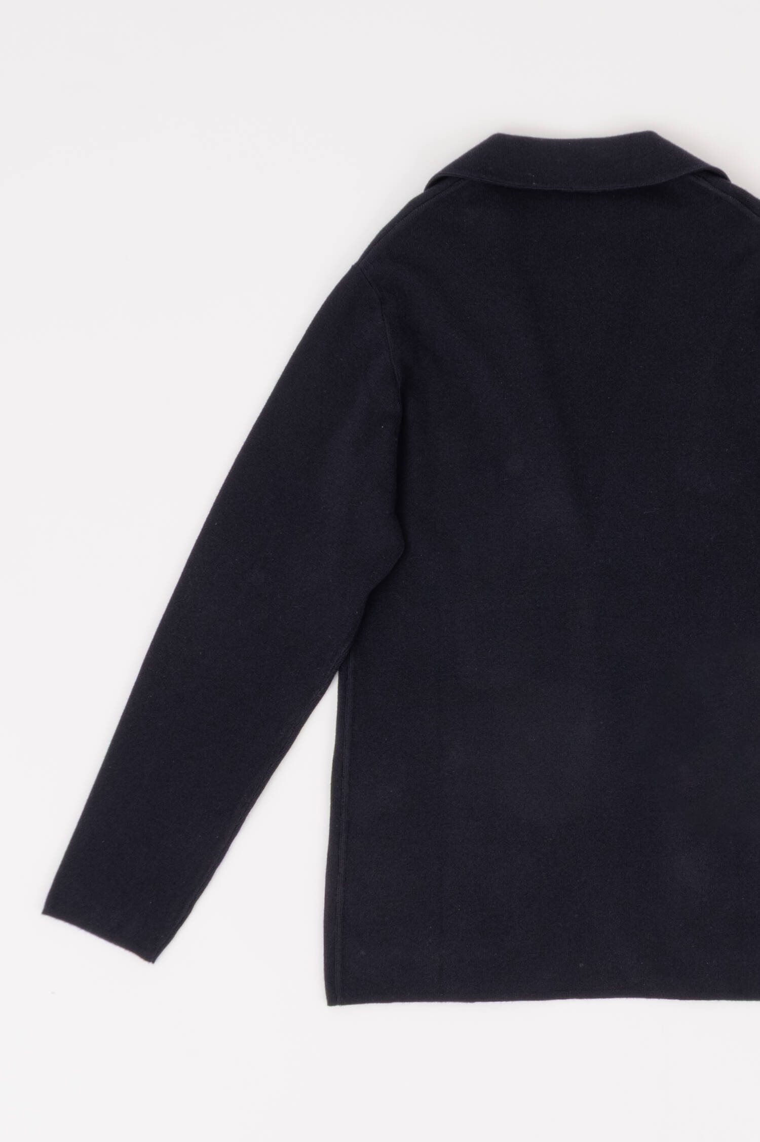 Strick Sakko in Navy