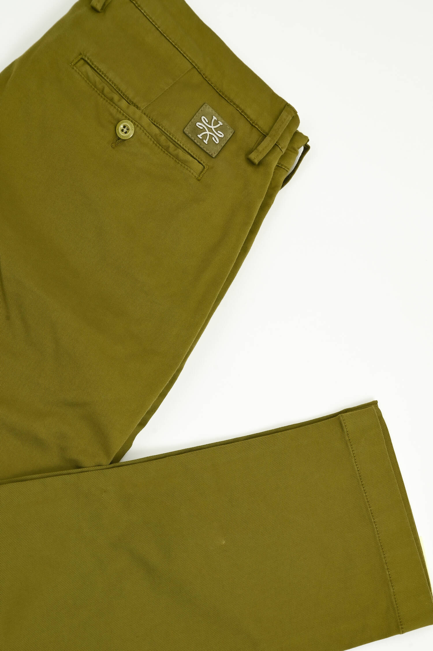  Slim Fit Chino BOBBY in Olive Green
