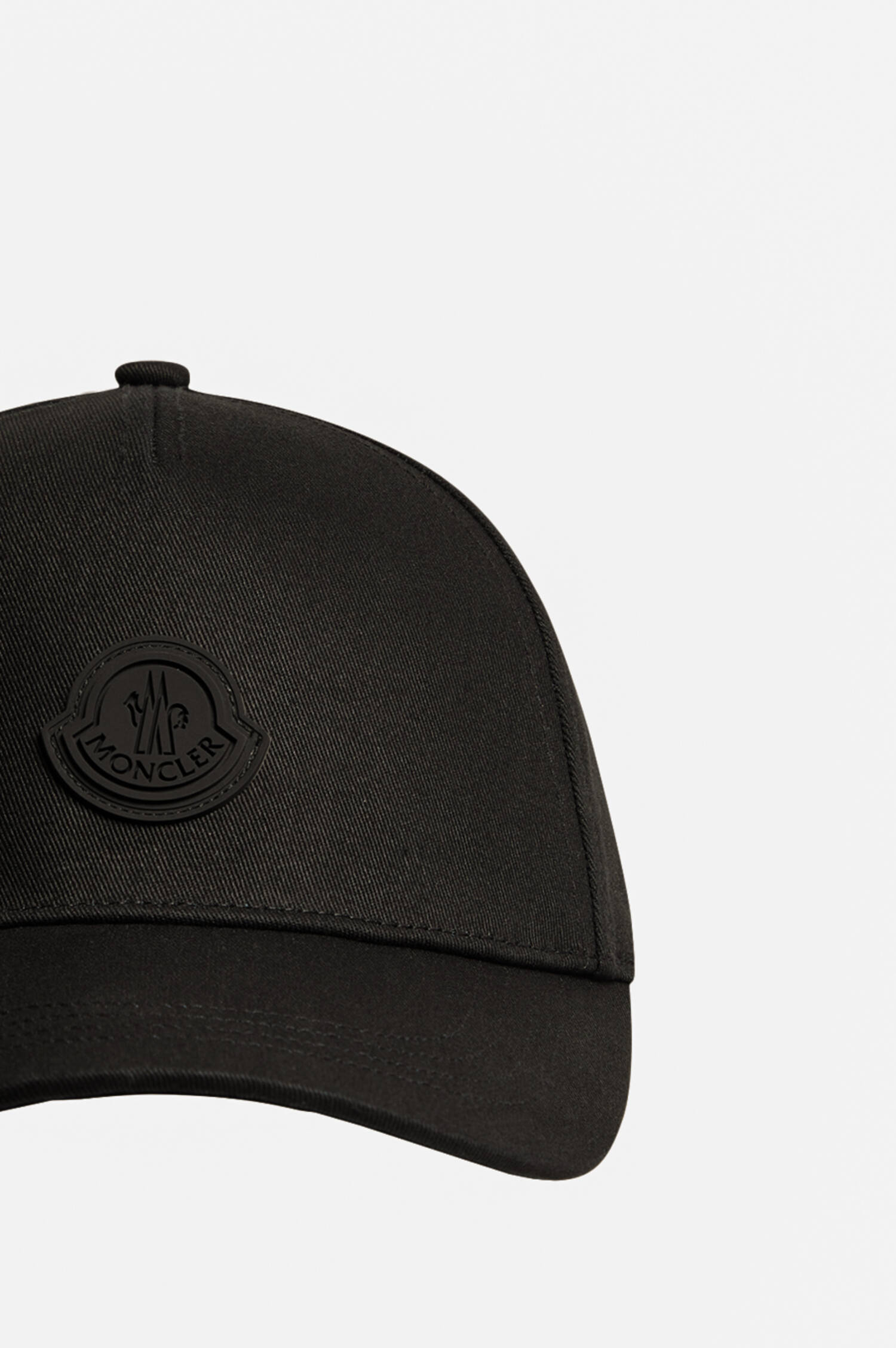 Basecap mit Logo in Schwarz