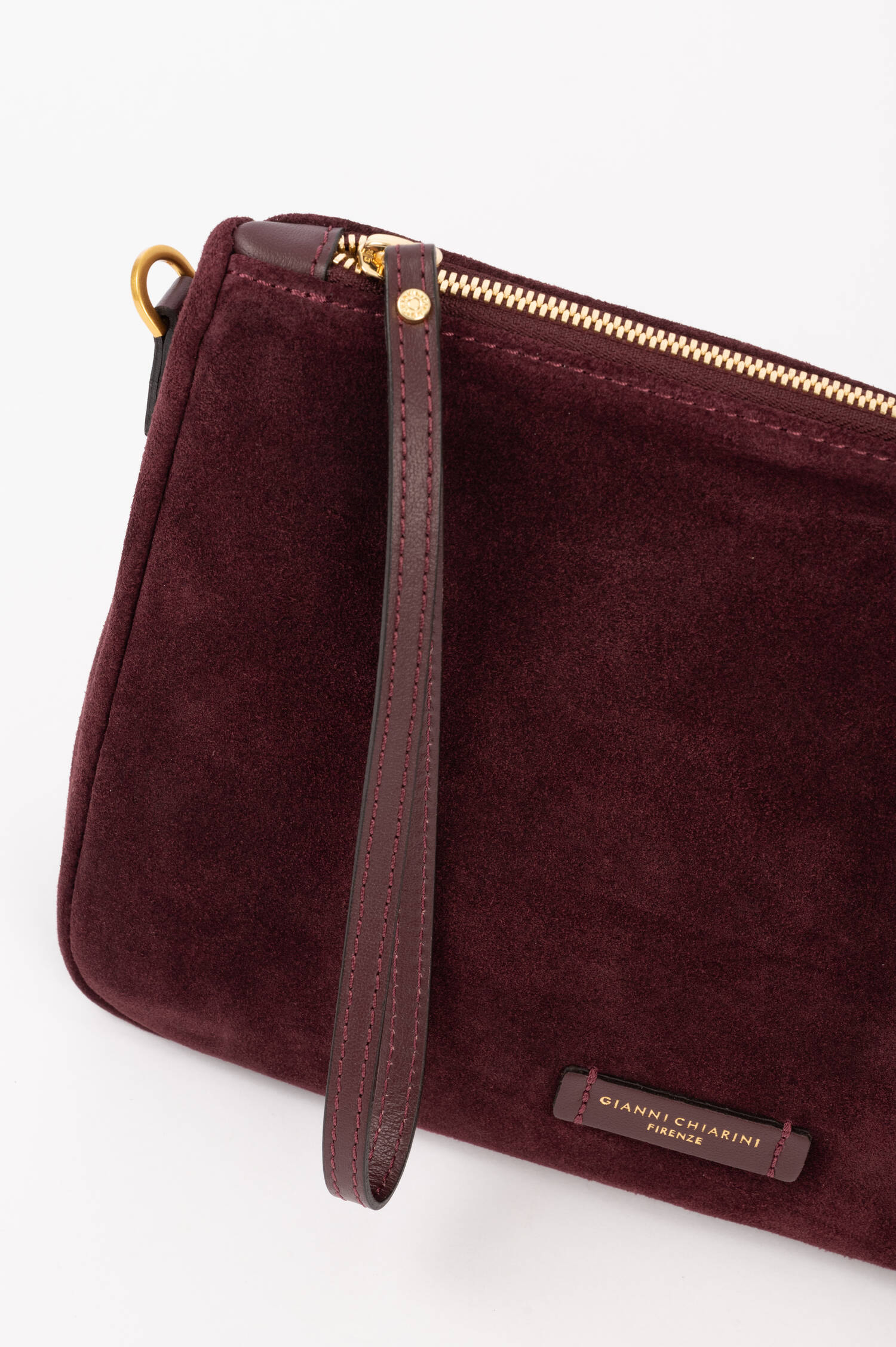 Veloursleder Pouch NORA in Bordeaux Veloursleder Pouch NORA in Bordeaux