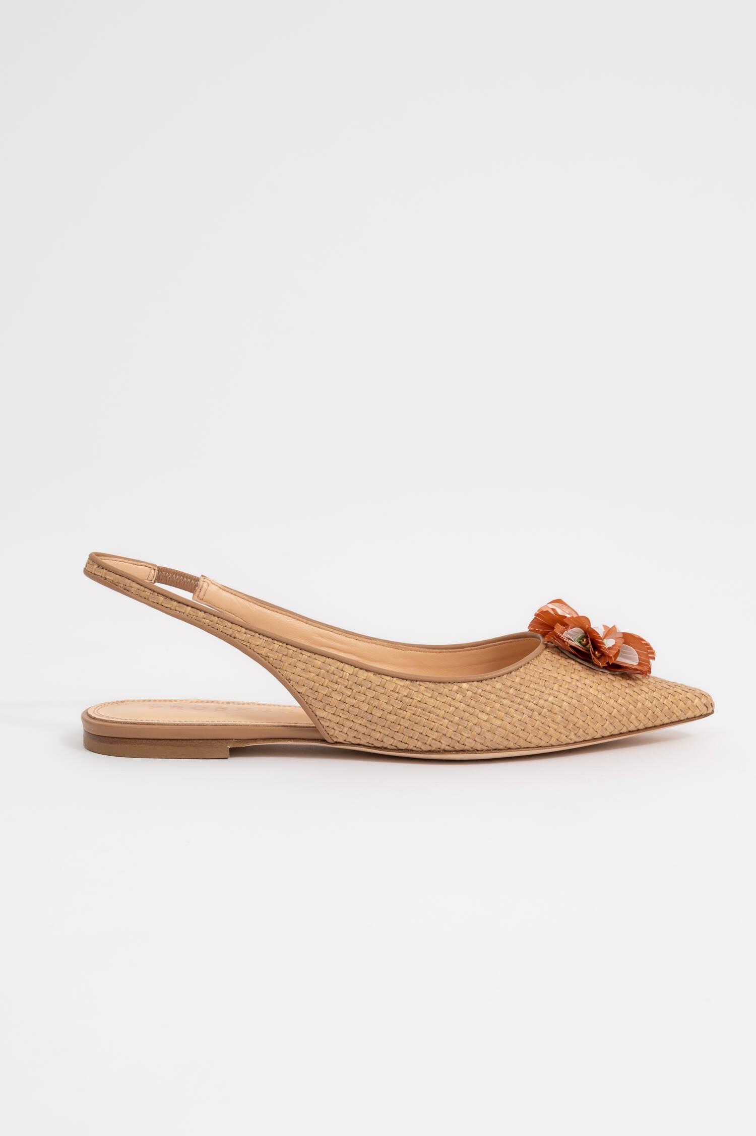 Slingback ROBERTO in Natur