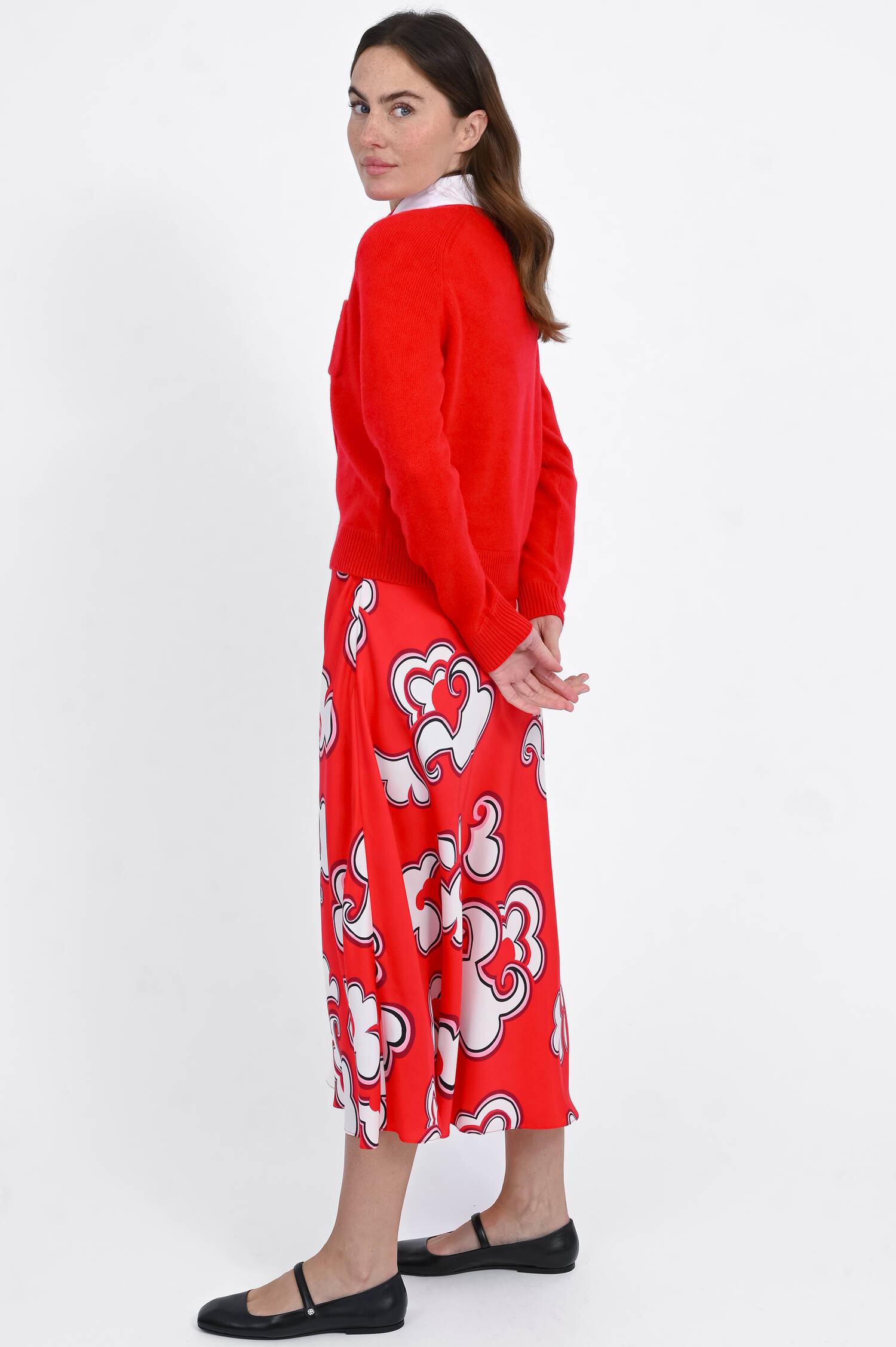 Woll-Cashmere-Cardigan in Lollipop