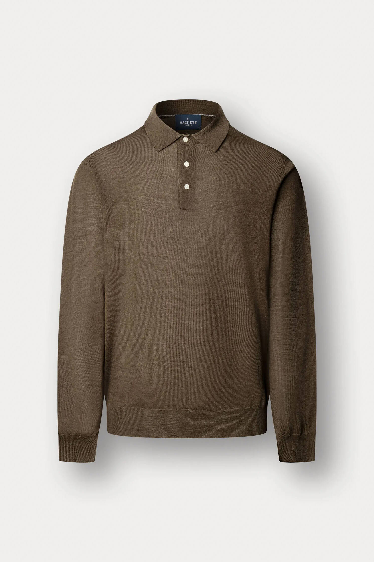 Feinstrick-Pullover in Khaki Feinstrick-Pullover in Khaki