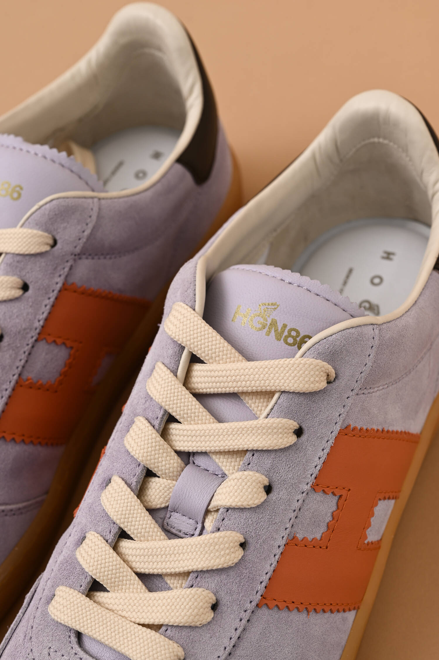 Sneaker COOL in Fliederviolett/Orange