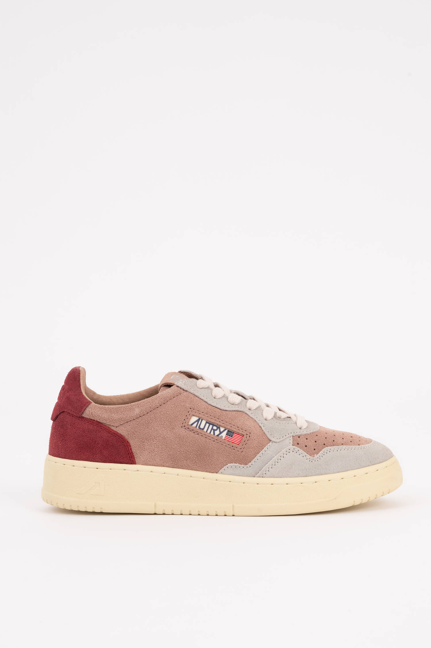 Suede Sneaker MEDALIST LOW in Rosa/Grau