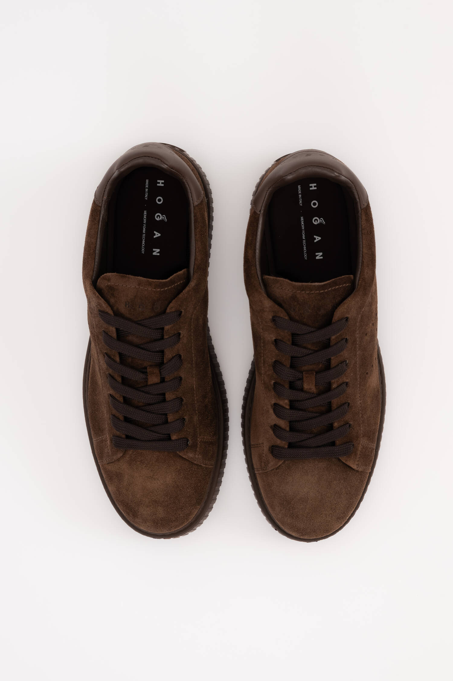 Sneaker H-STRIPES in Braun