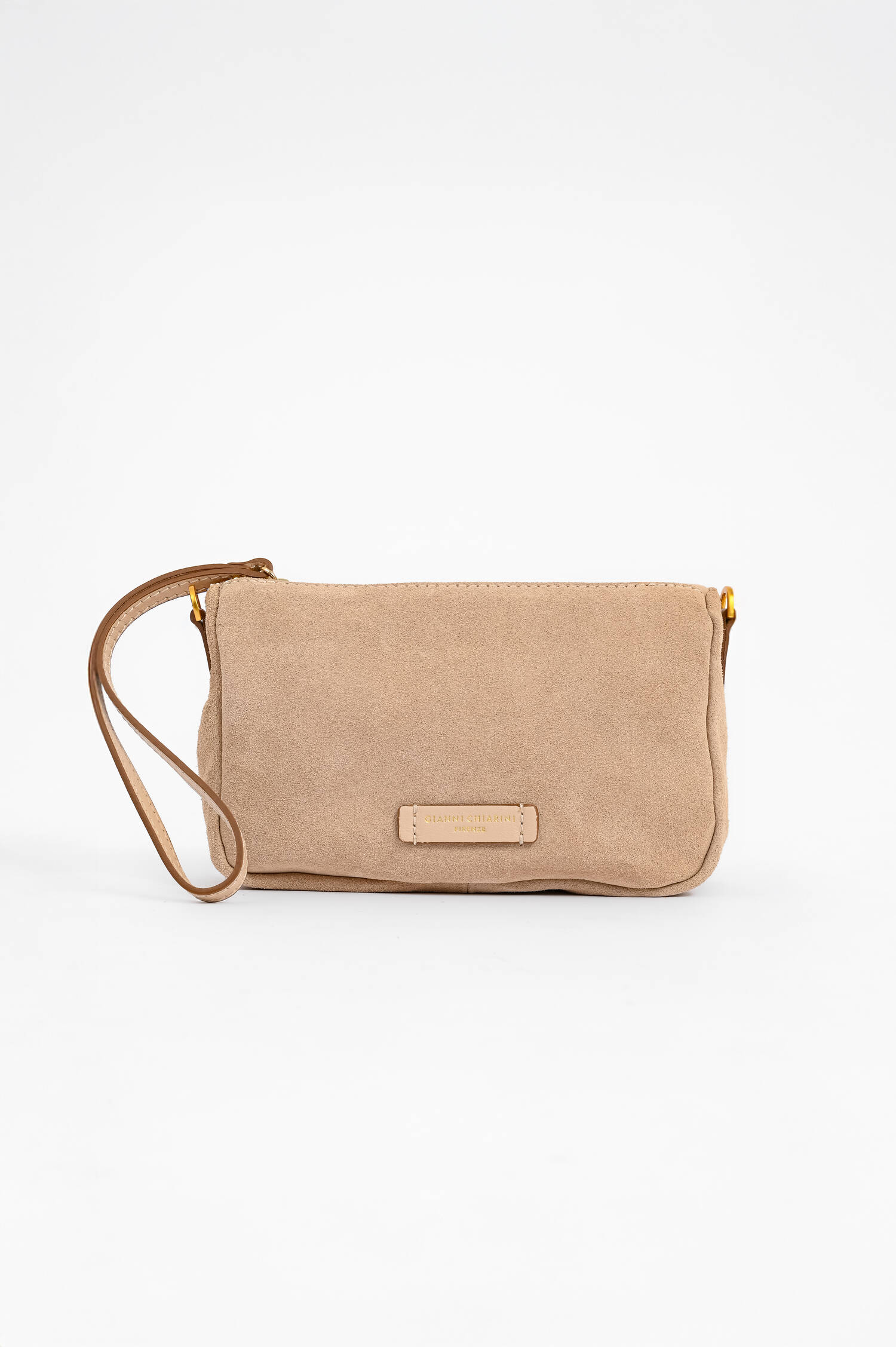 Velourleder-Pouch NORA in Nude Velourleder-Pouch NORA in Nude