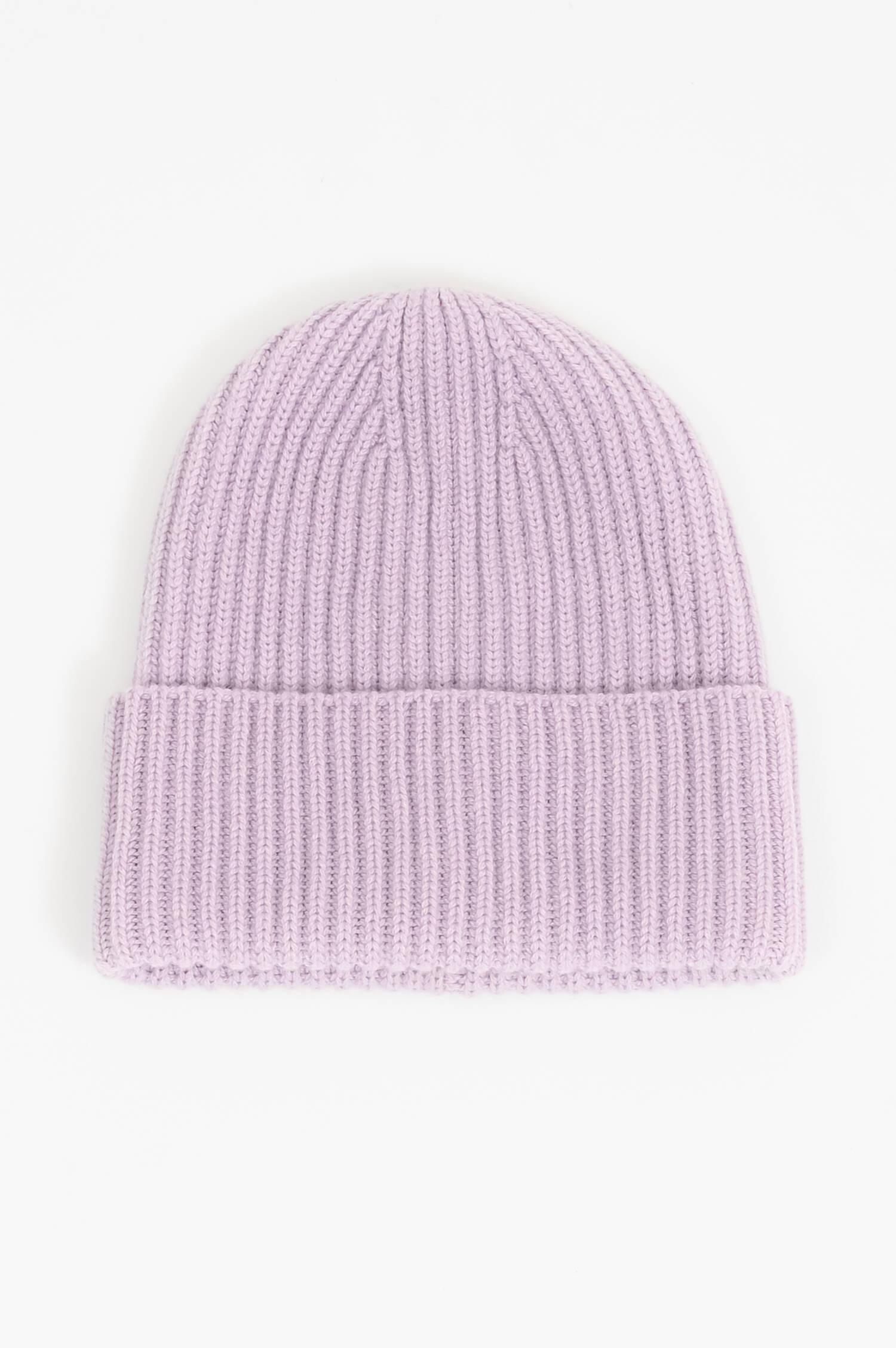 Mütze aus Cashmere in Violett Mütze aus Cashmere in Violett