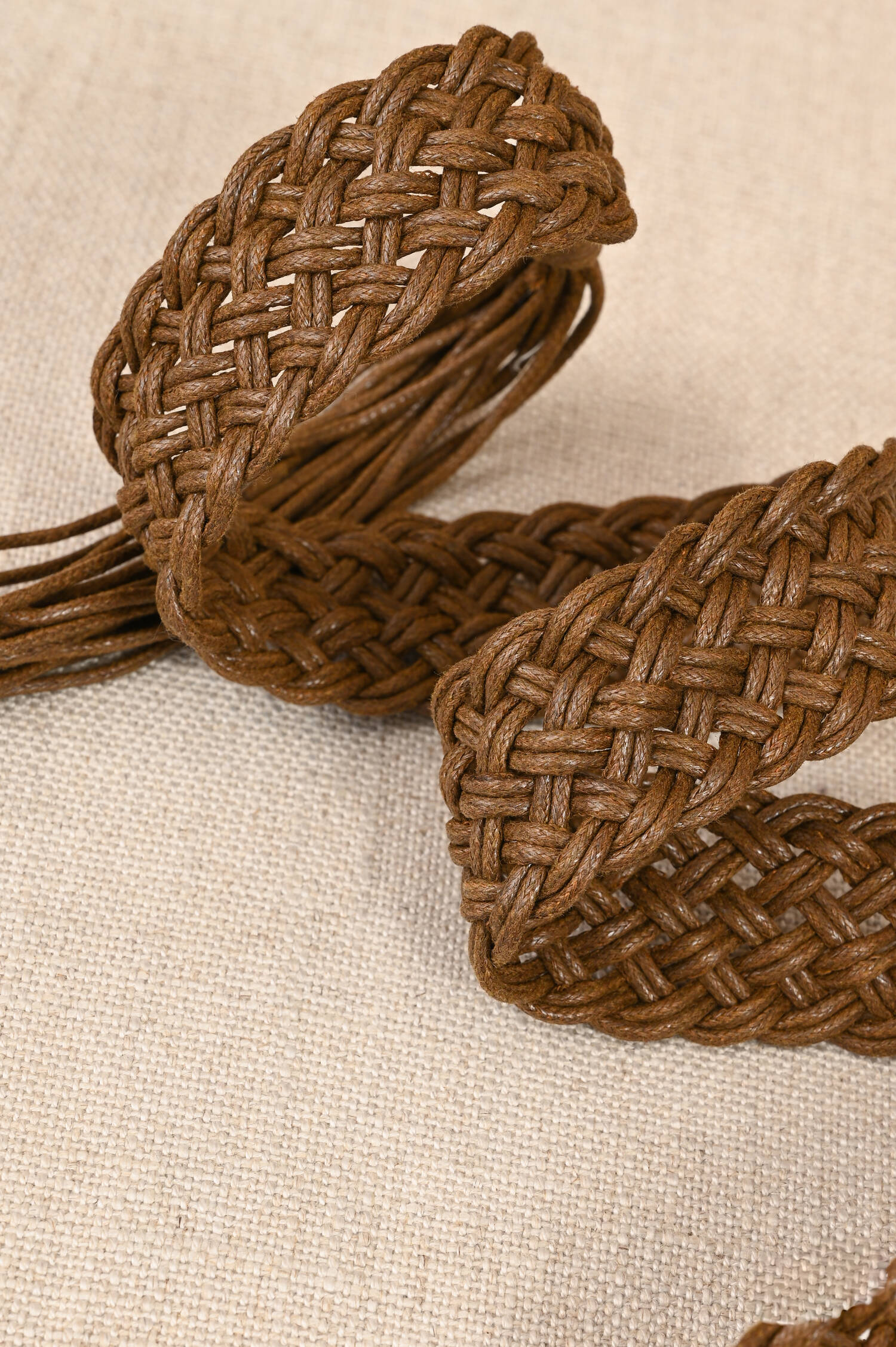 Bindegürtel in Braun