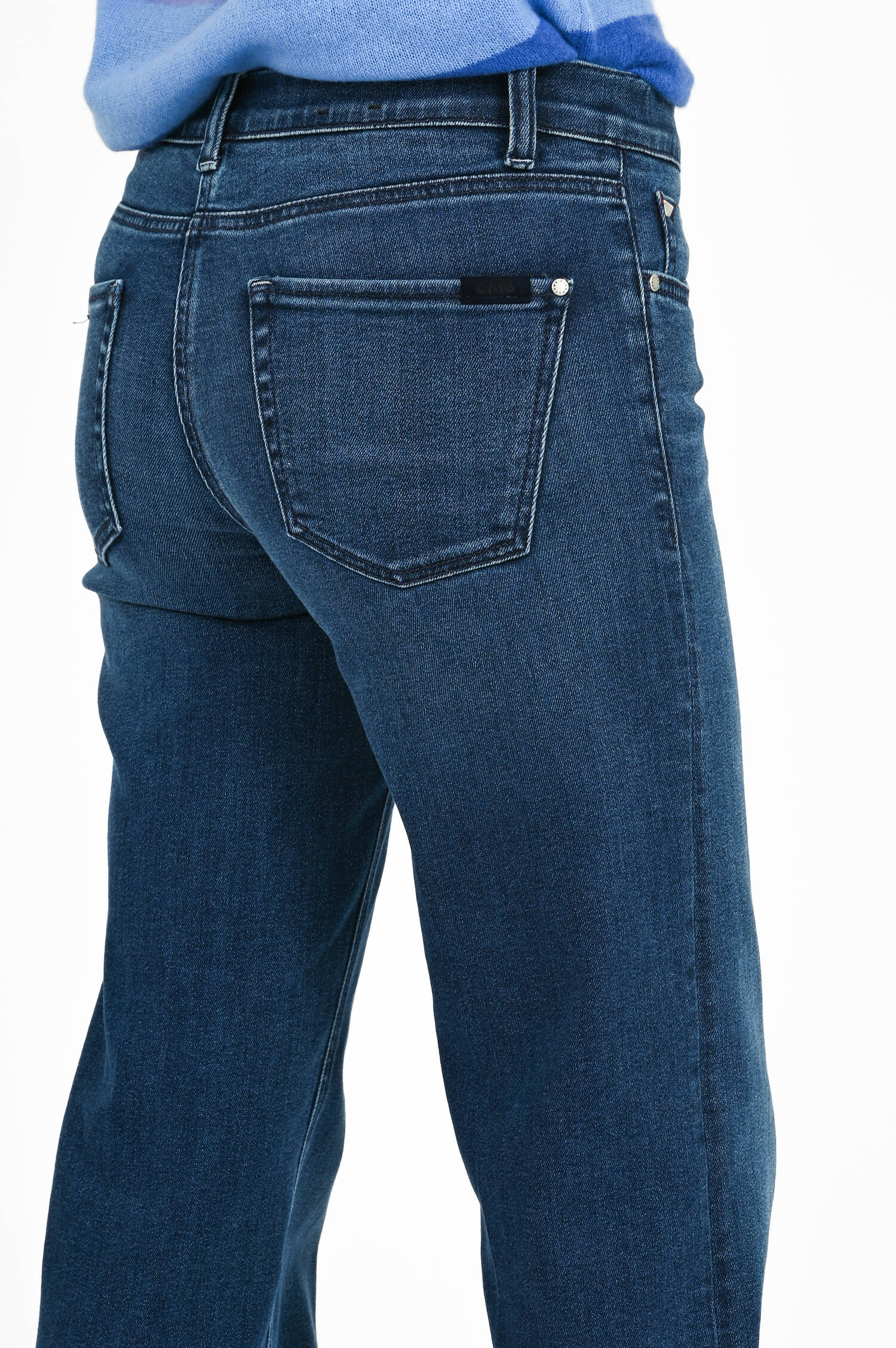 Straight-Leg-Jeans TESS in Dark Blue Straight-Leg-Jeans TESS in Dark Blue