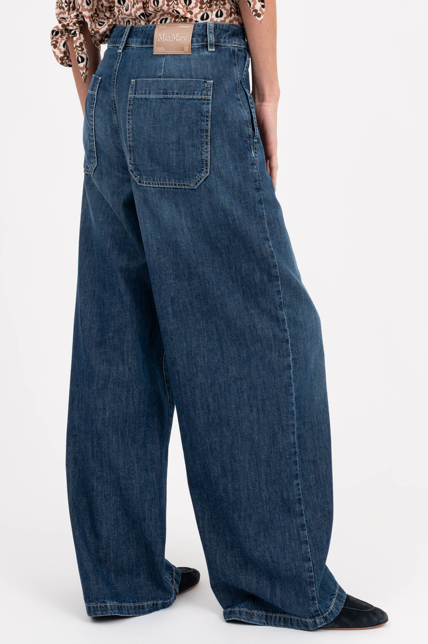 Wide Leg Jeans GELATO in Dunkelblau Wide Leg Jeans GELATO in Dunkelblau
