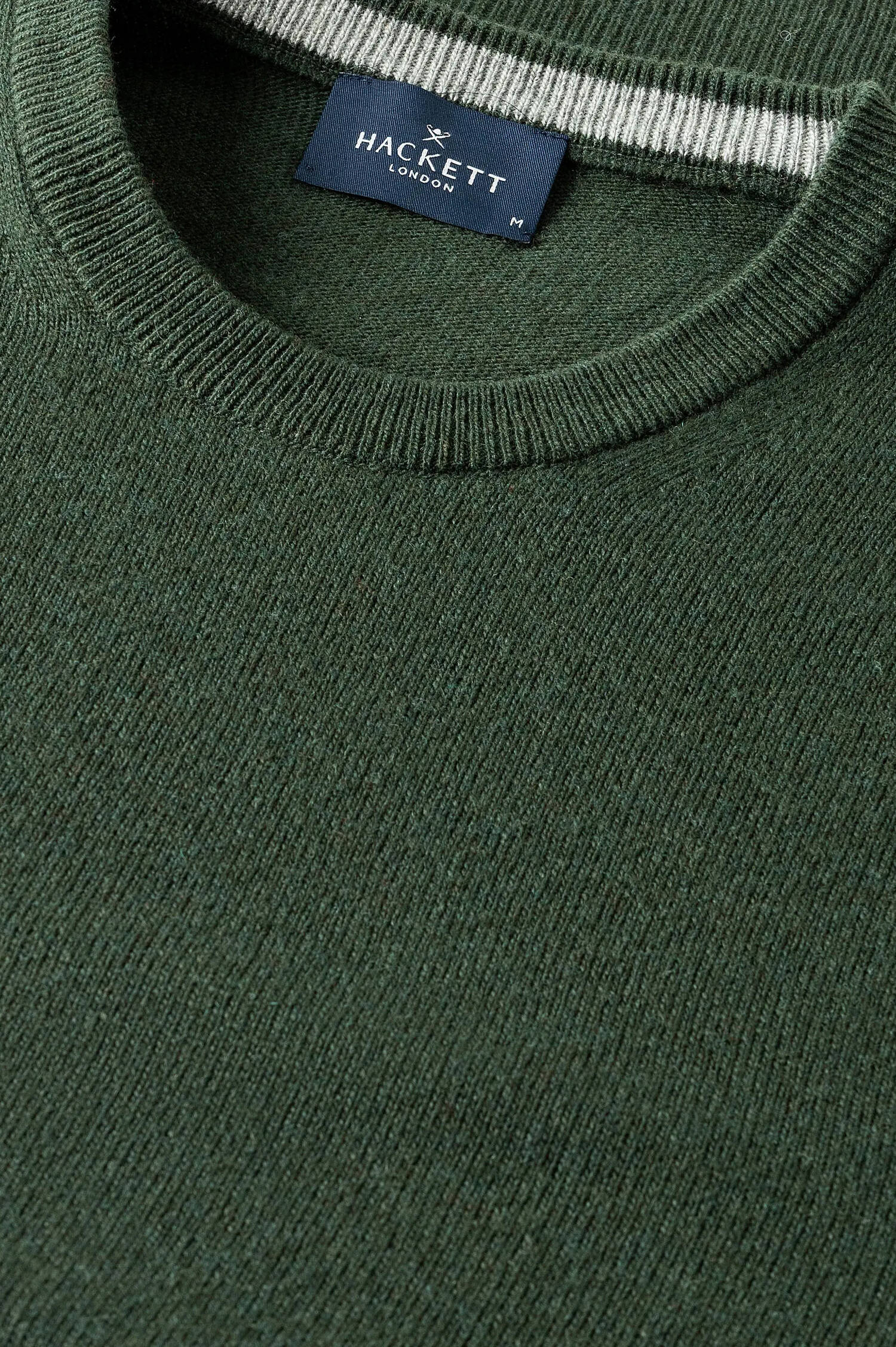 Woll-Mix Pullover in Dunkelgrün Woll-Mix Pullover in Dunkelgrün
