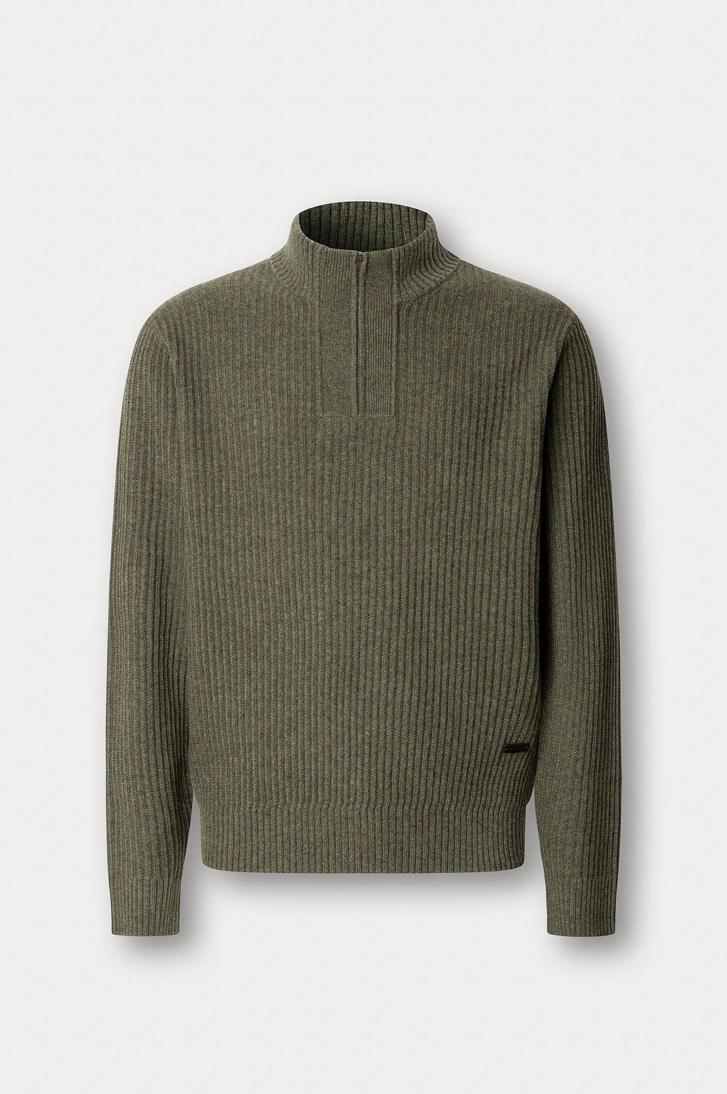 Strickpullover in Oliv Strickpullover in Oliv