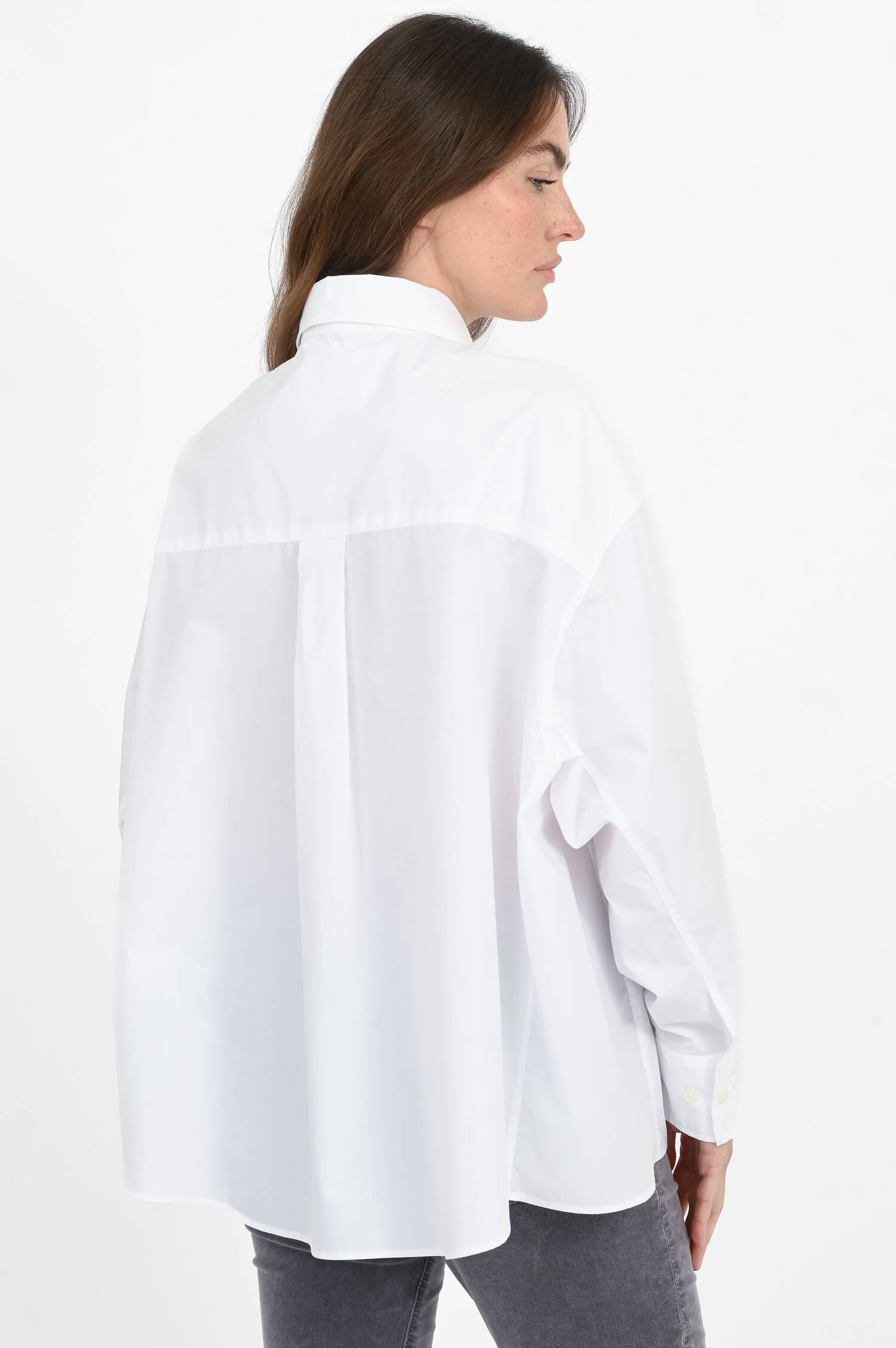 Oversized Bluse in White Oversized Bluse in White