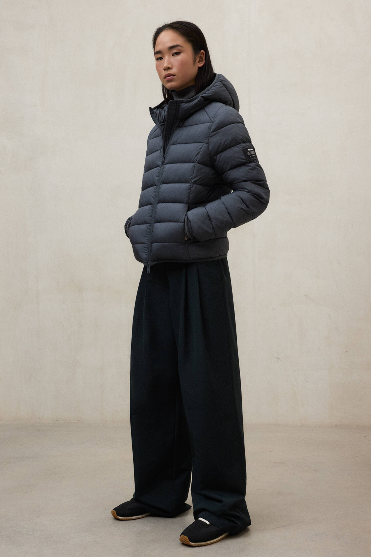 Steppjacke ASPENALF in Storm Blue