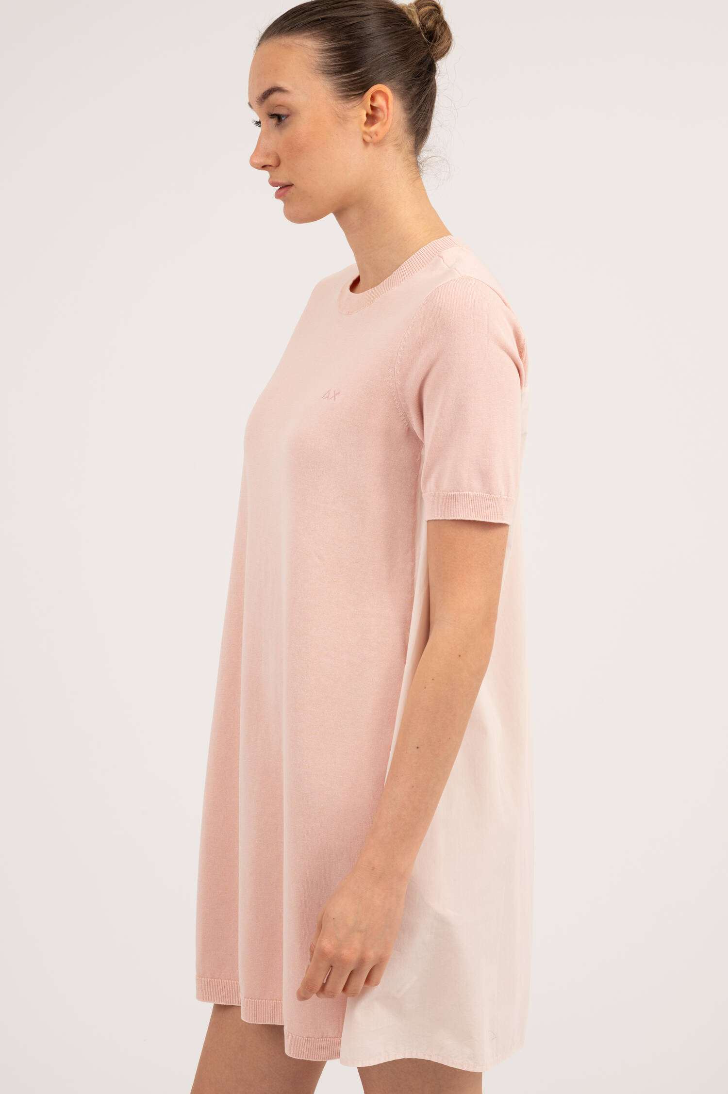 Feinstrick-Kleid in Rosa