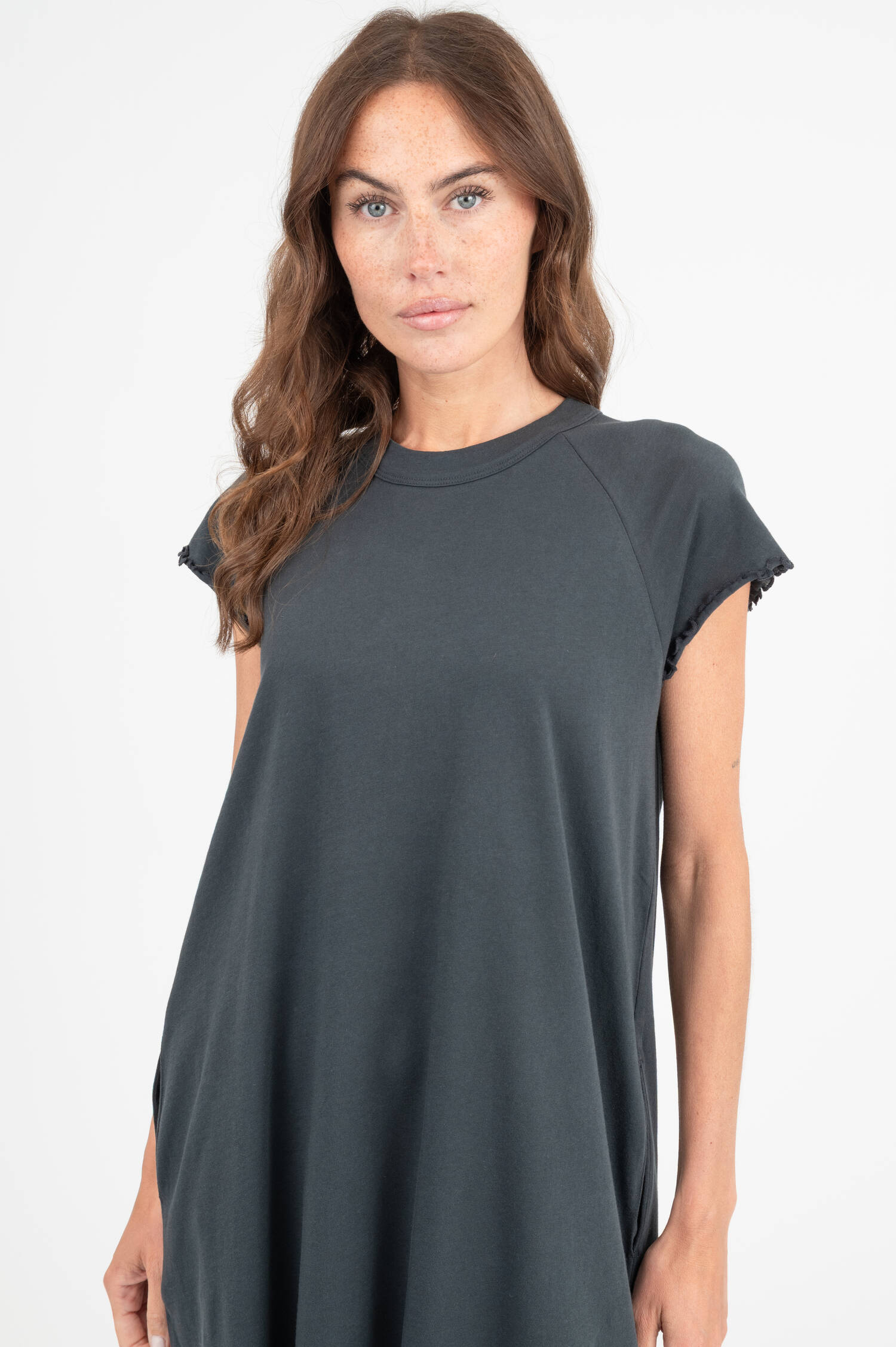 Schlupfkleid SHANTI in Anthrazit Schlupfkleid SHANTI in Anthrazit