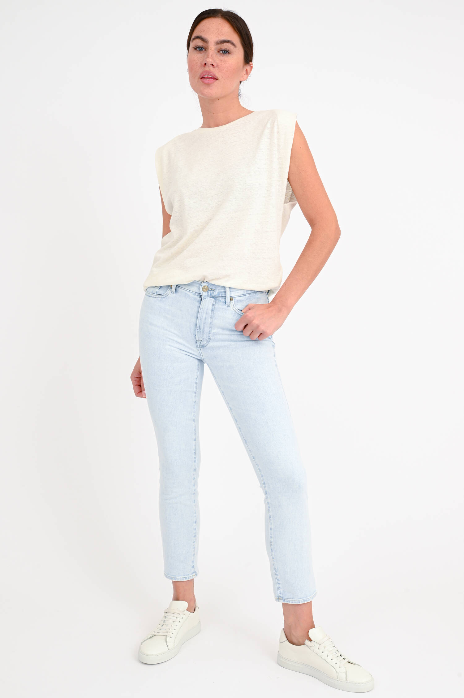Jeans ROXANNE ANKLE in Hellblau