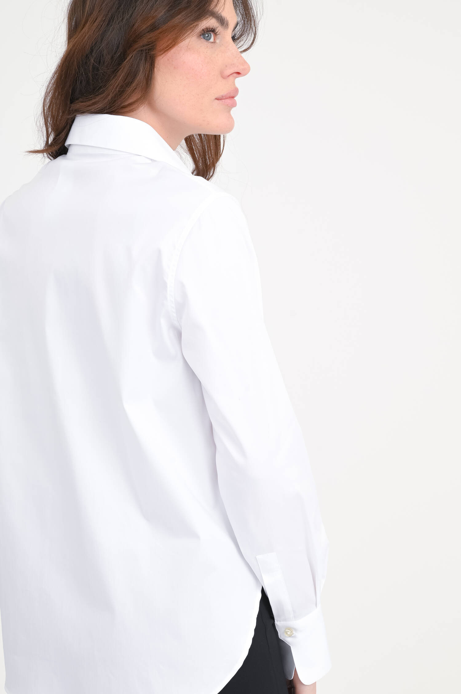 Klassische Bluse in Weiß