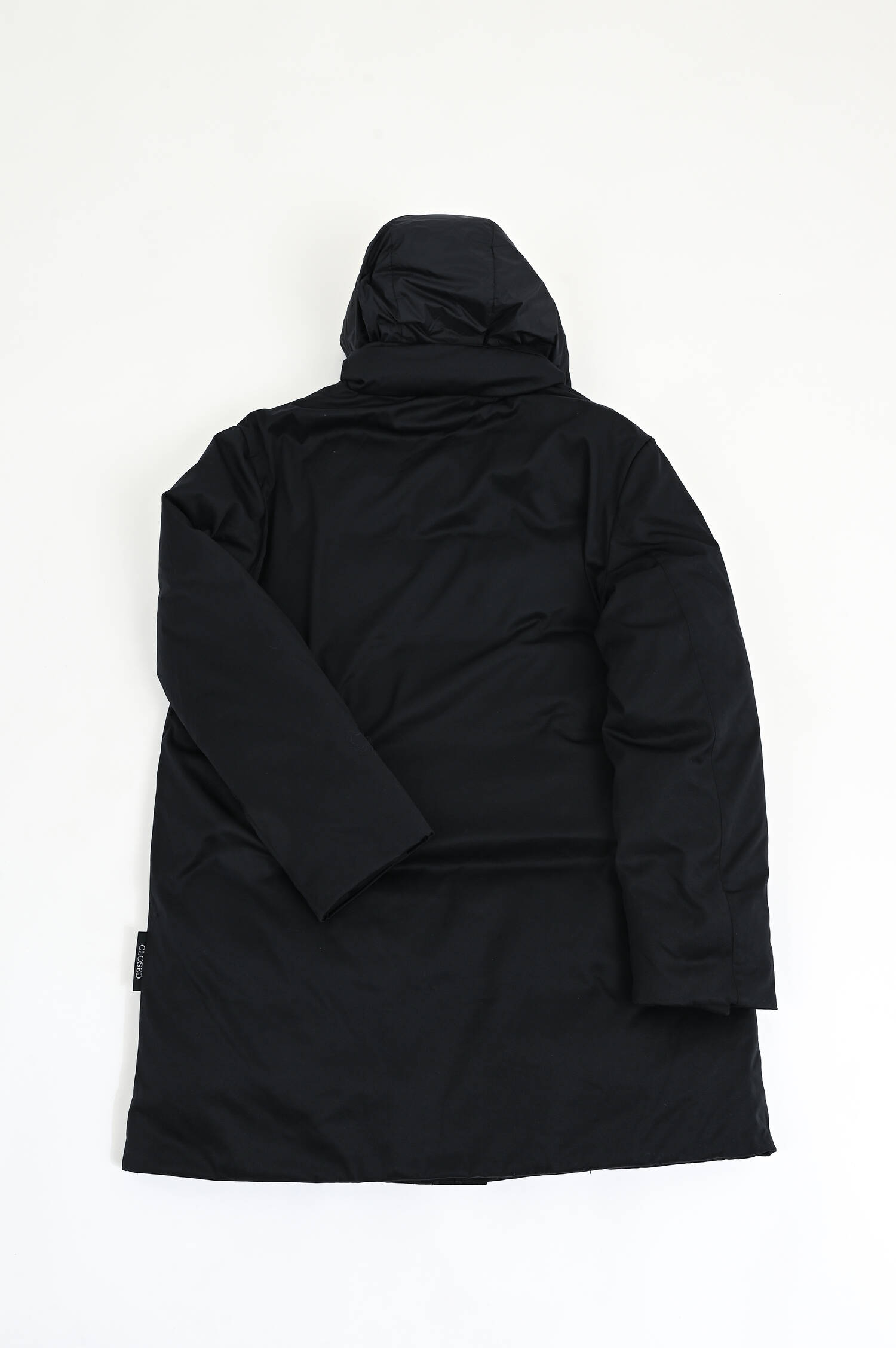 Puffer Coat in Schwarz