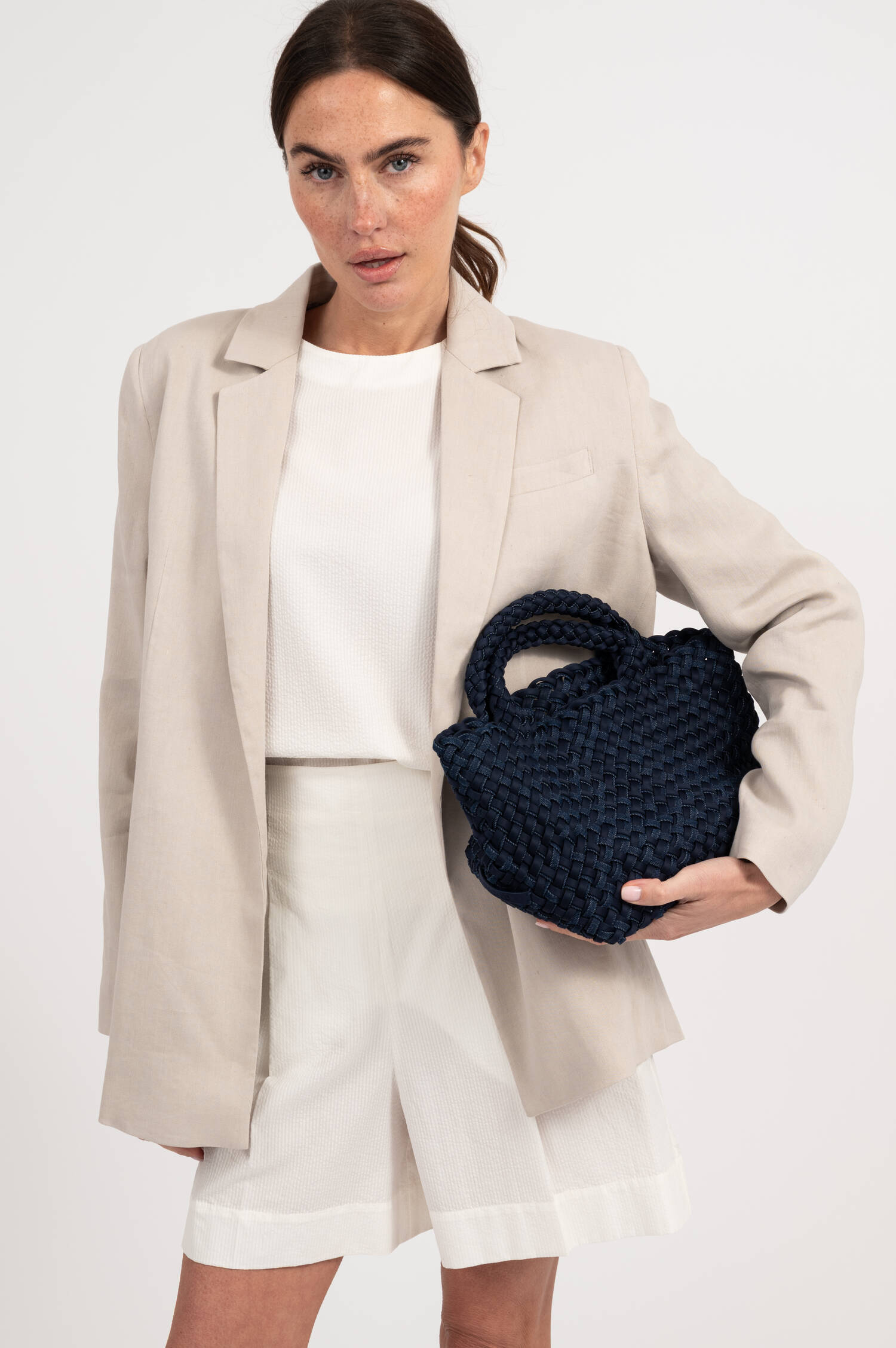 Handtasche ST.BARTH SMALL in Navy