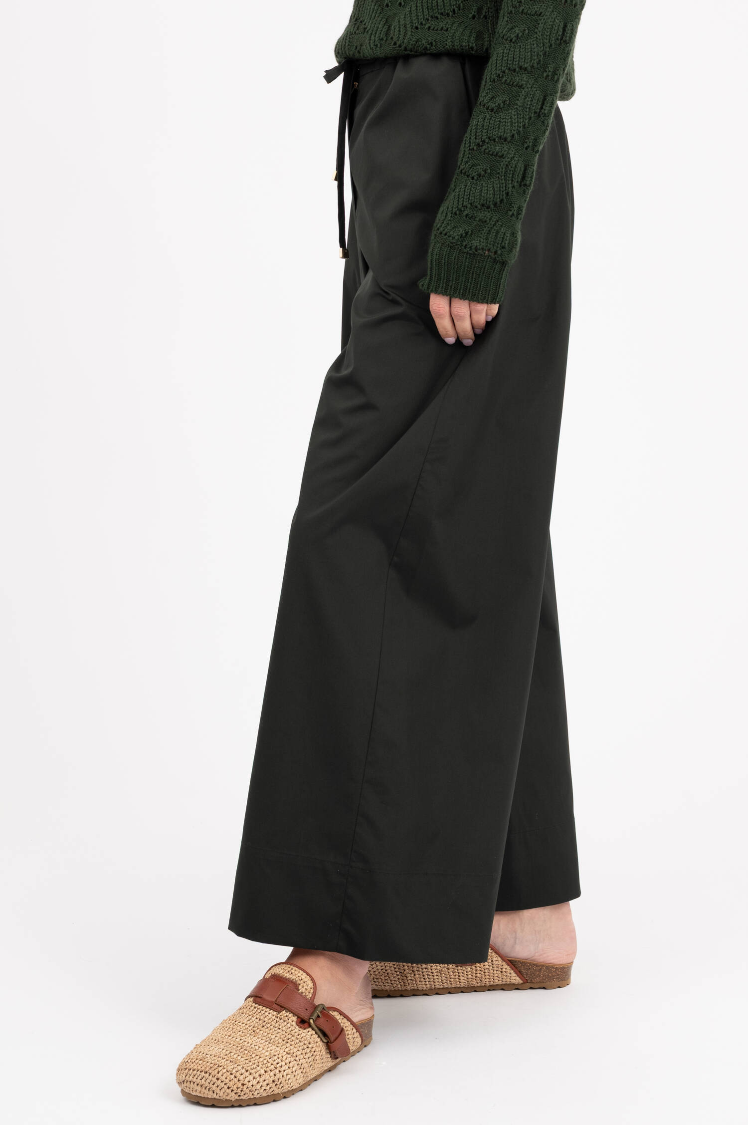 Culotte Hose AUREO in Tannengrün