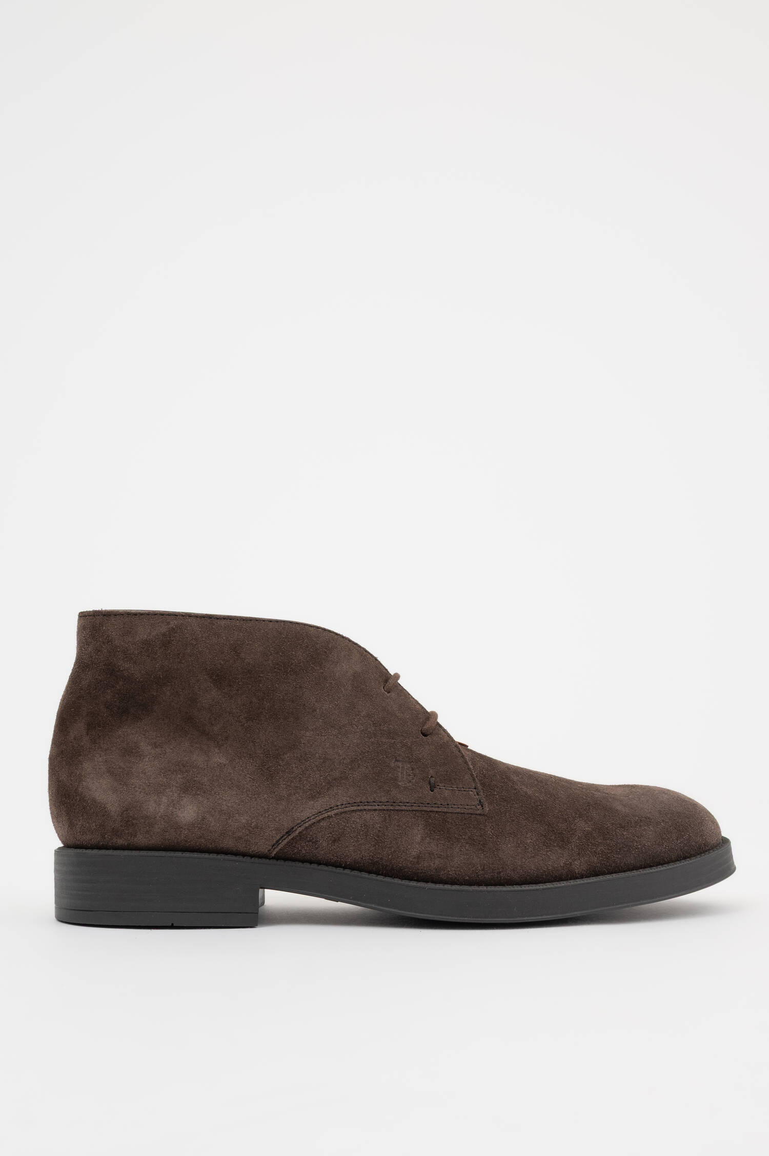 Suede Halbschuhe in Braun