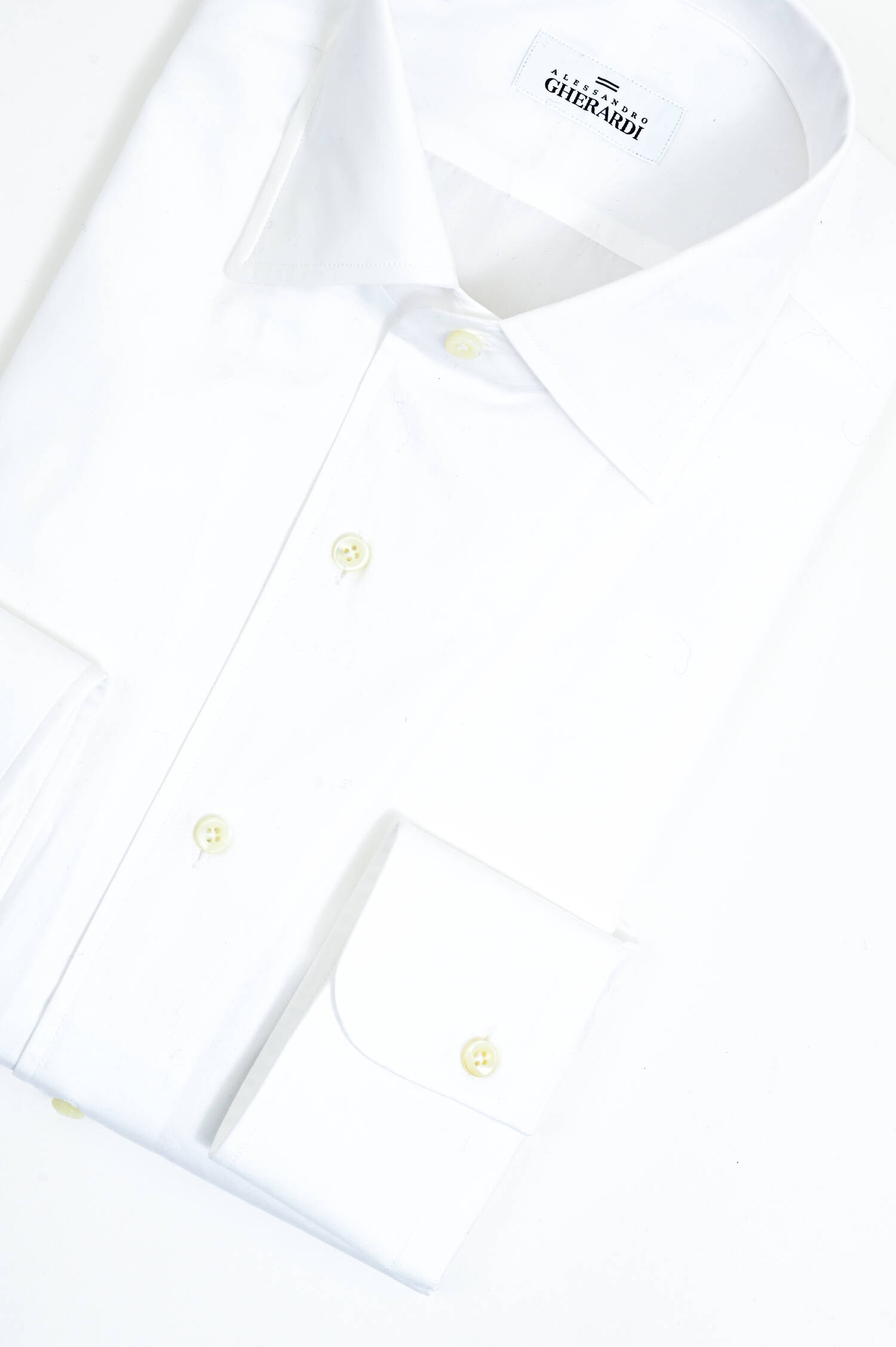 Hemd aus Baumwoll in Weiß