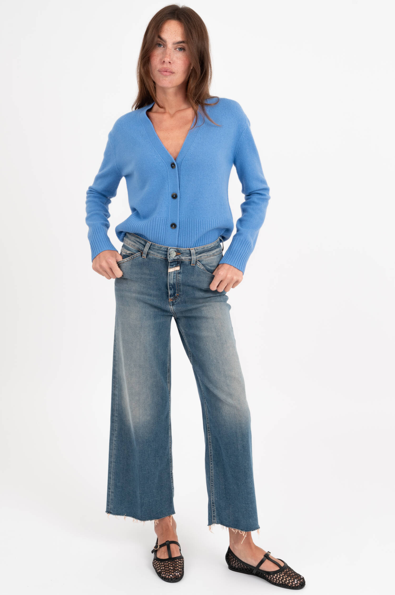 Cropped Jeans WERA in Mittelblau Cropped Jeans WERA in Mittelblau