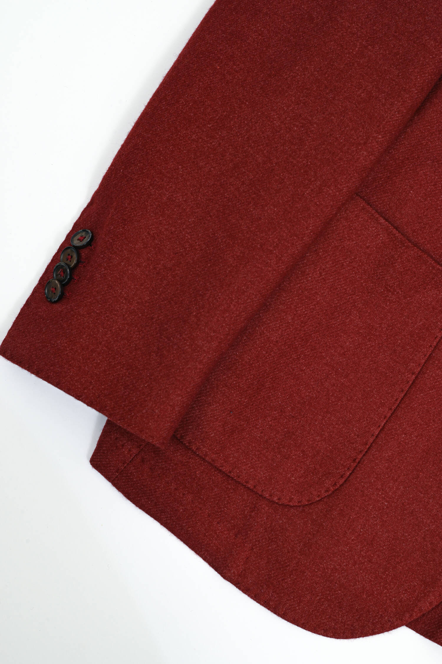 Sakko aus Woll-Mix in Berry