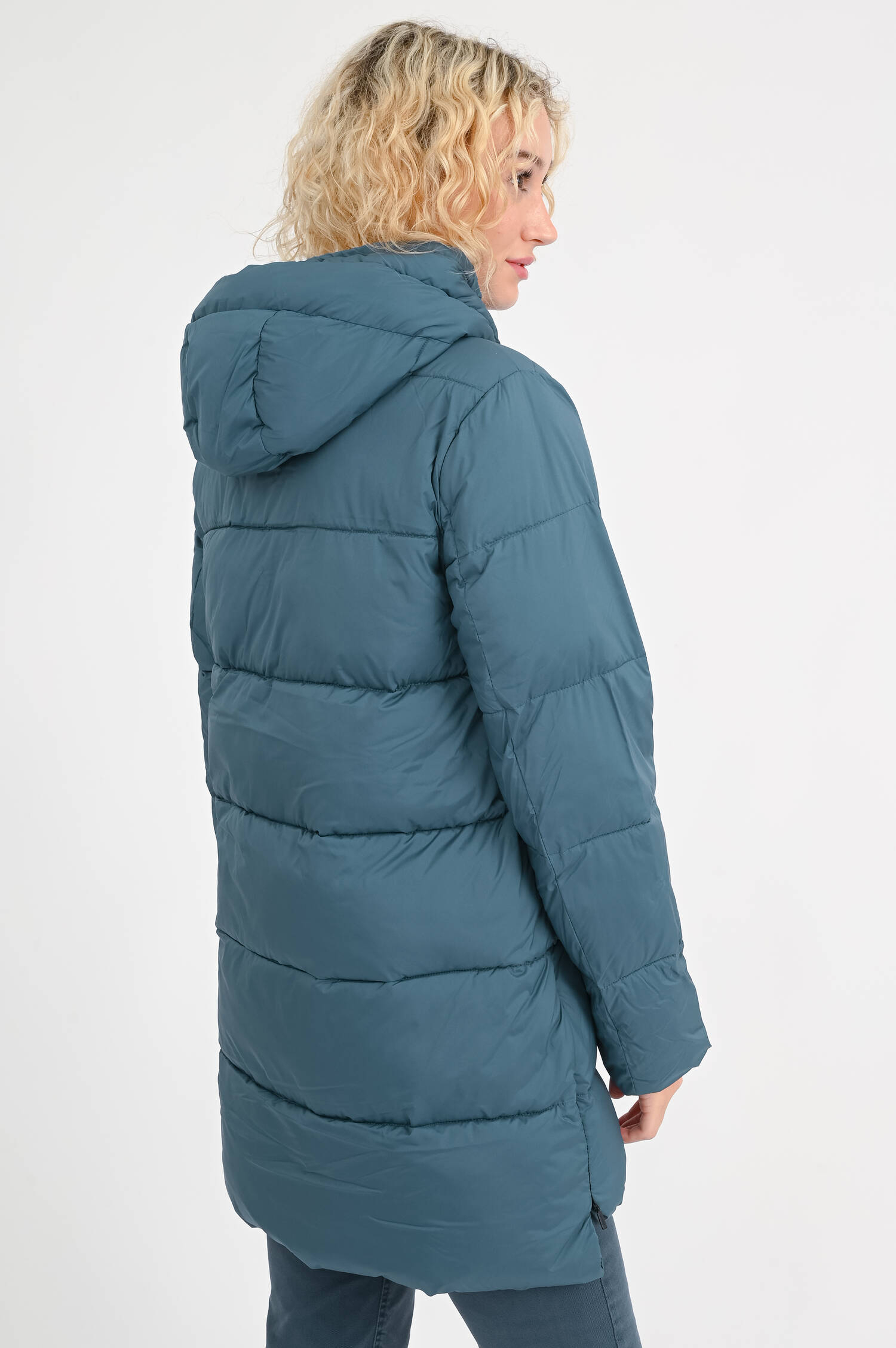 Steppmantel MARANGU in Petrol