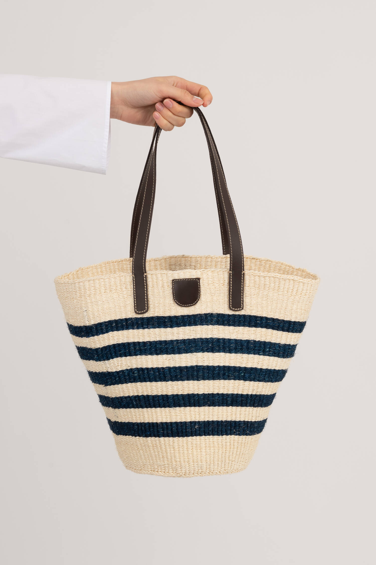 Tasche GENNAIO in Natur/Blau