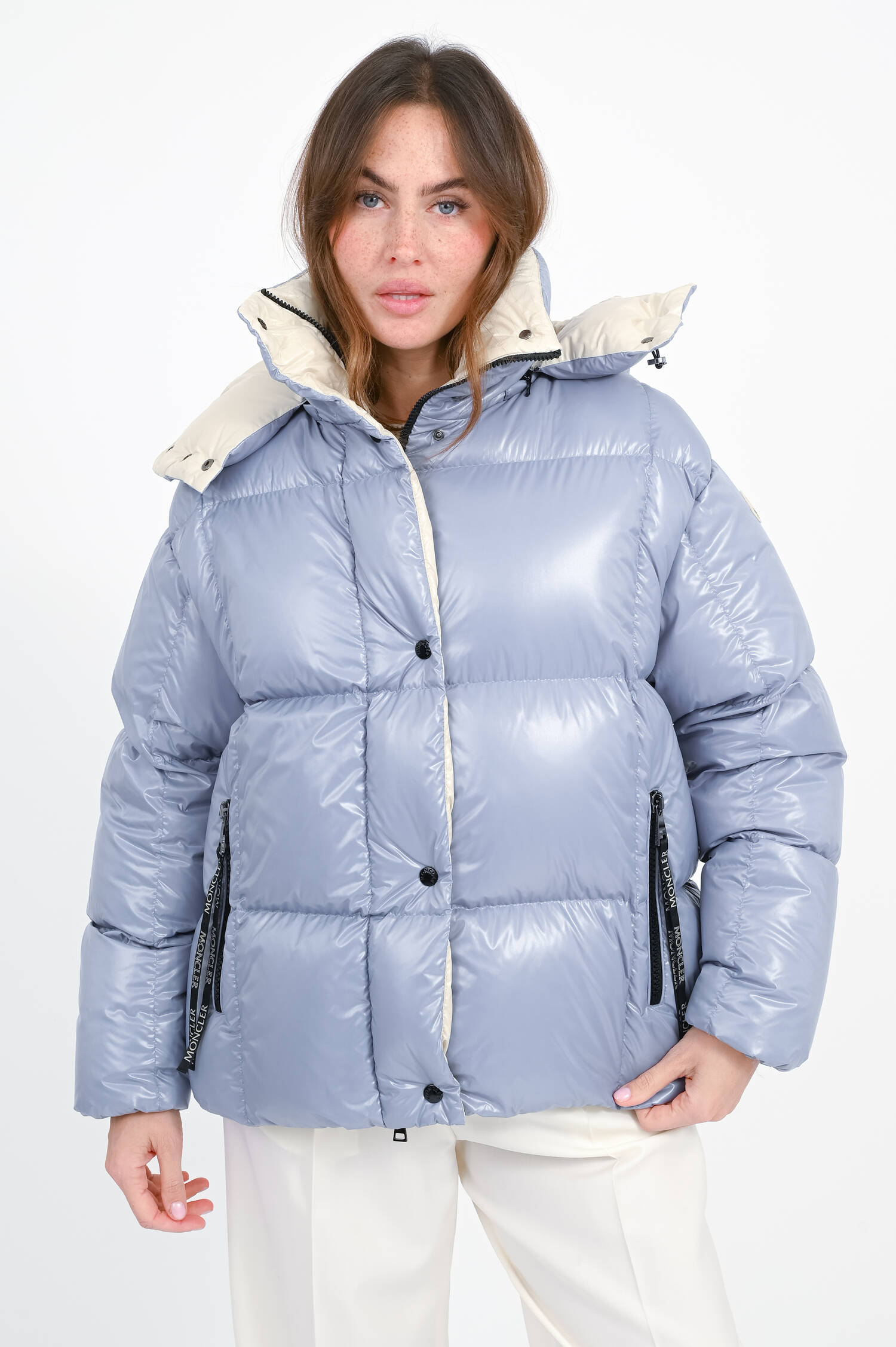 Daunenjacke PARANA mit Stepp-Optik in Hellblau Daunenjacke PARANA mit Stepp-Optik in Hellblau