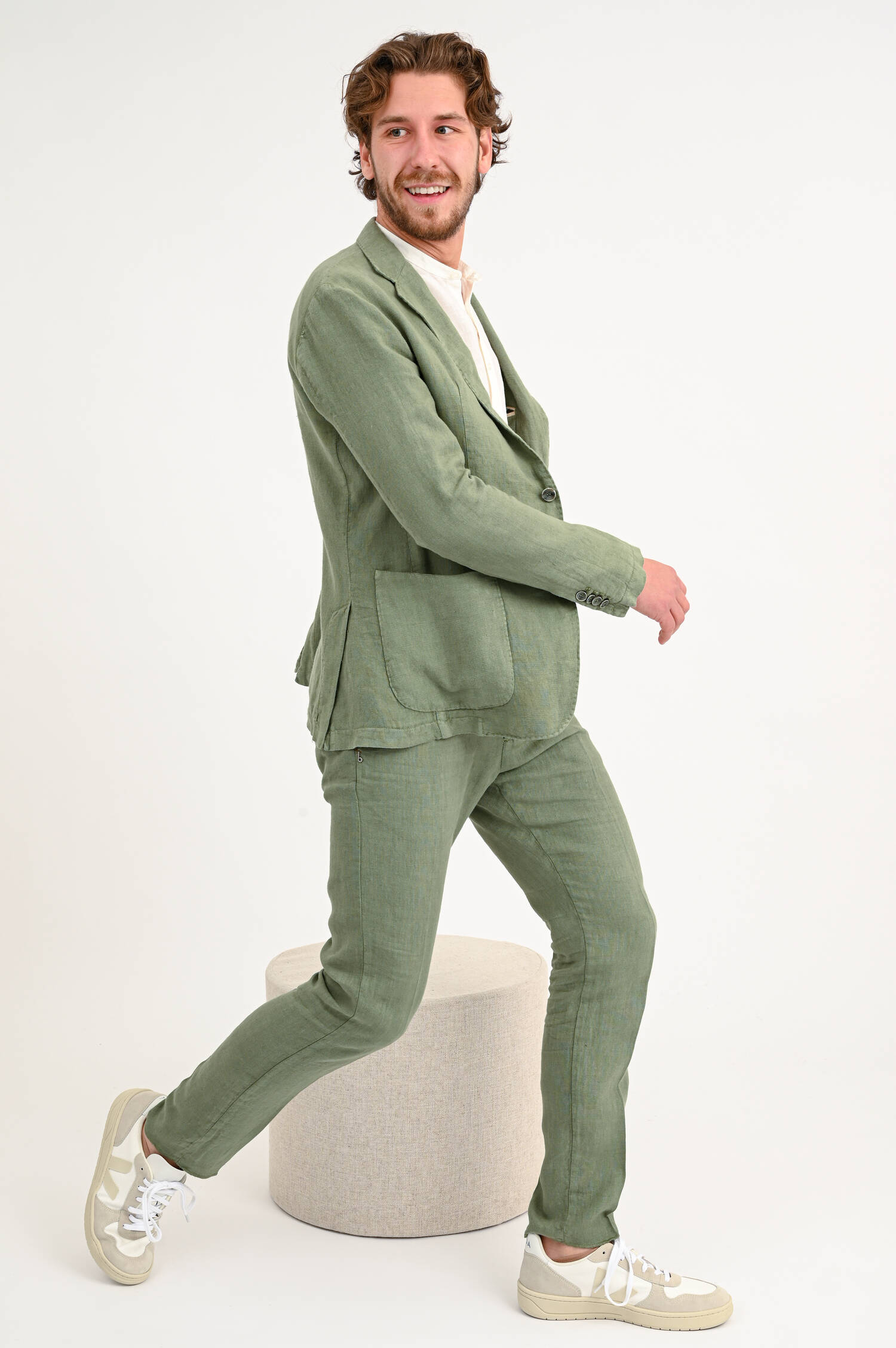 Leinenhose in Oliv Leinenhose in Oliv