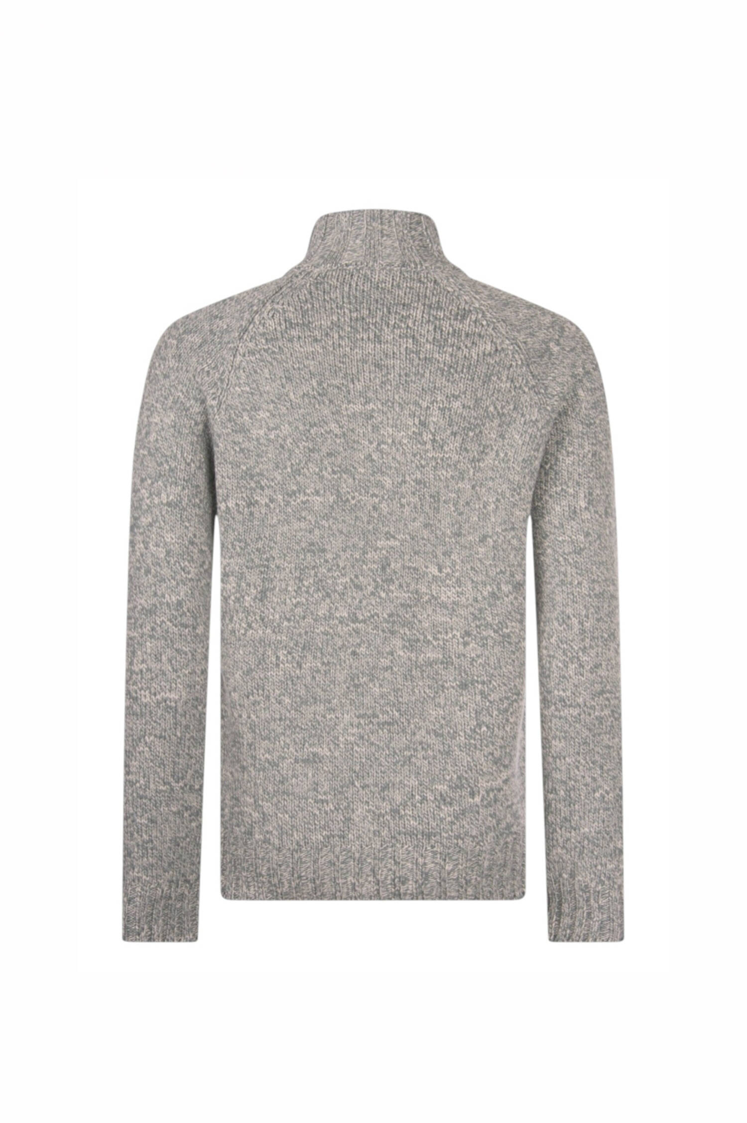 Woll-Troyer in Blau/Beige meliert Woll-Troyer in Blau/Beige meliert