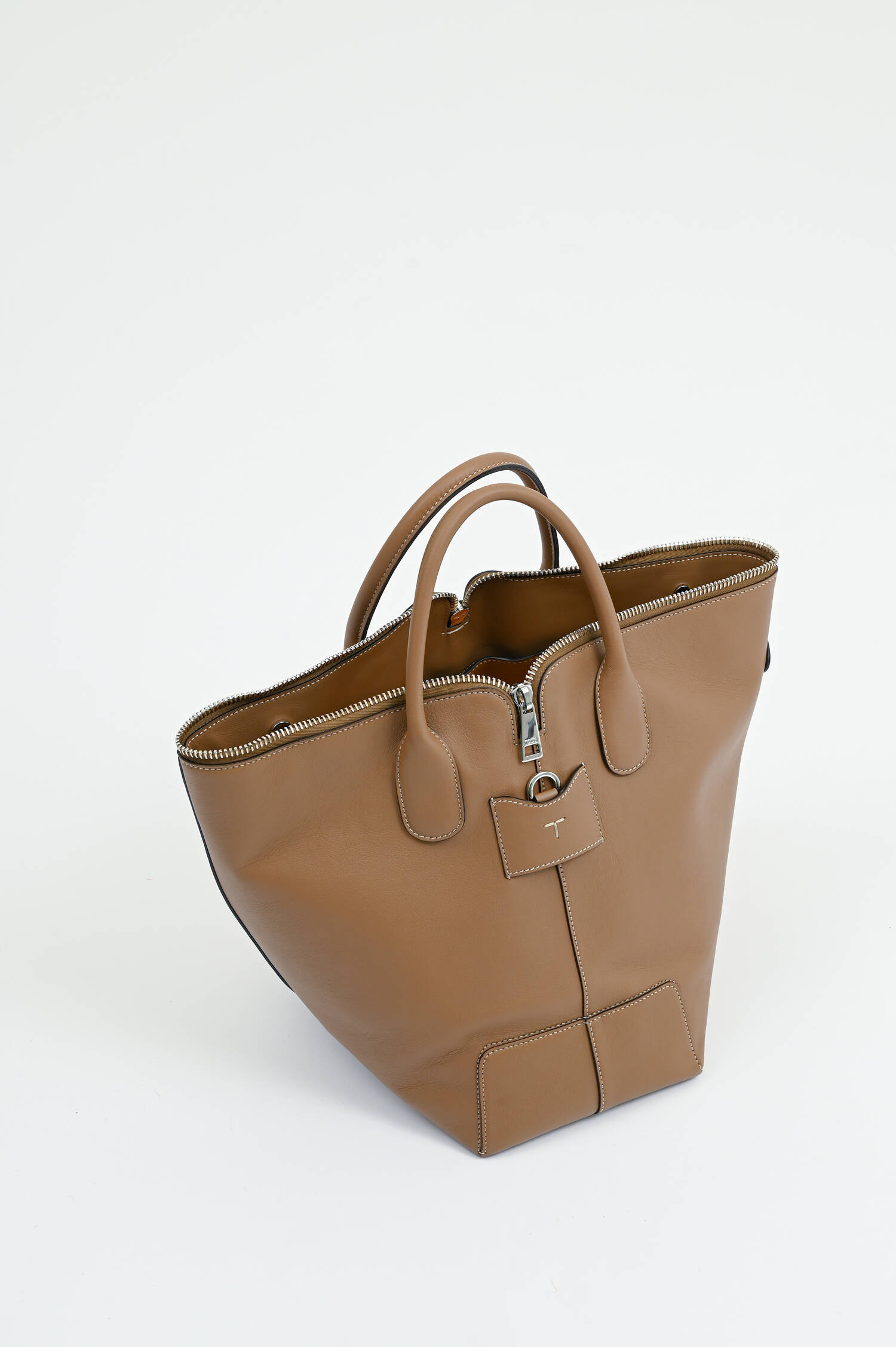 Shopper SACCA ZIP in Cappuccino