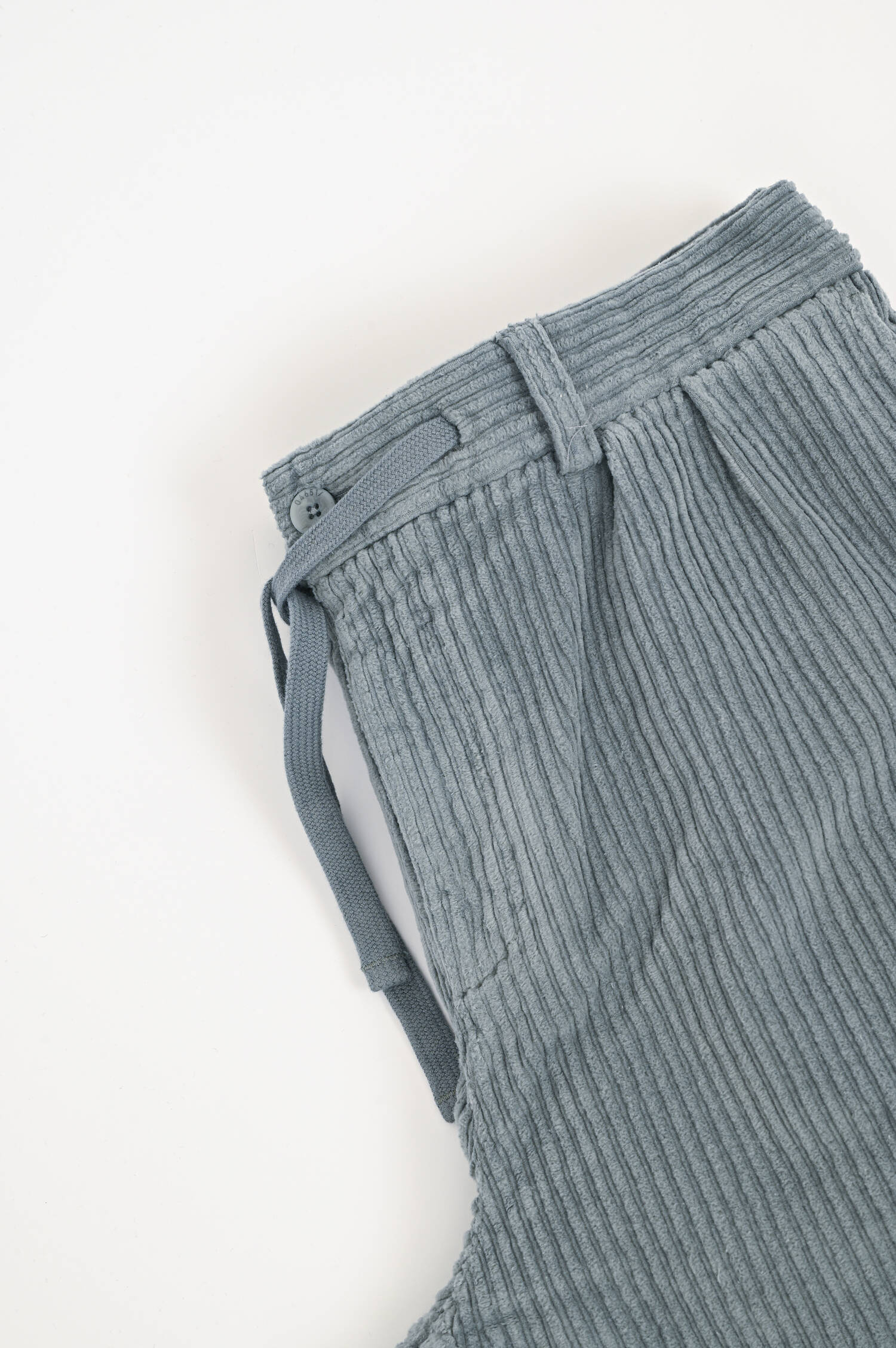 Breitcordhose in Grau