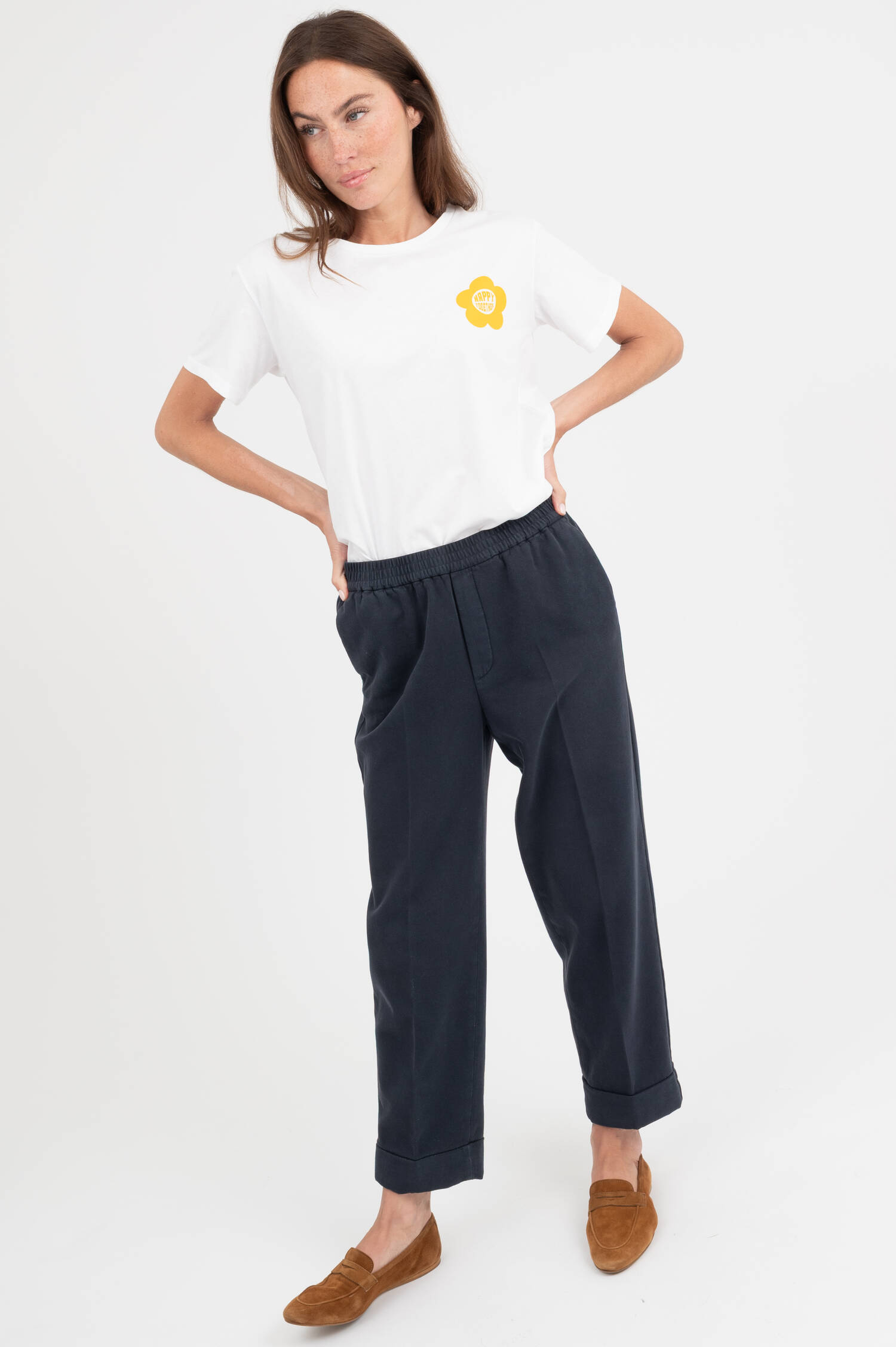 Hose SONDRA in Navy