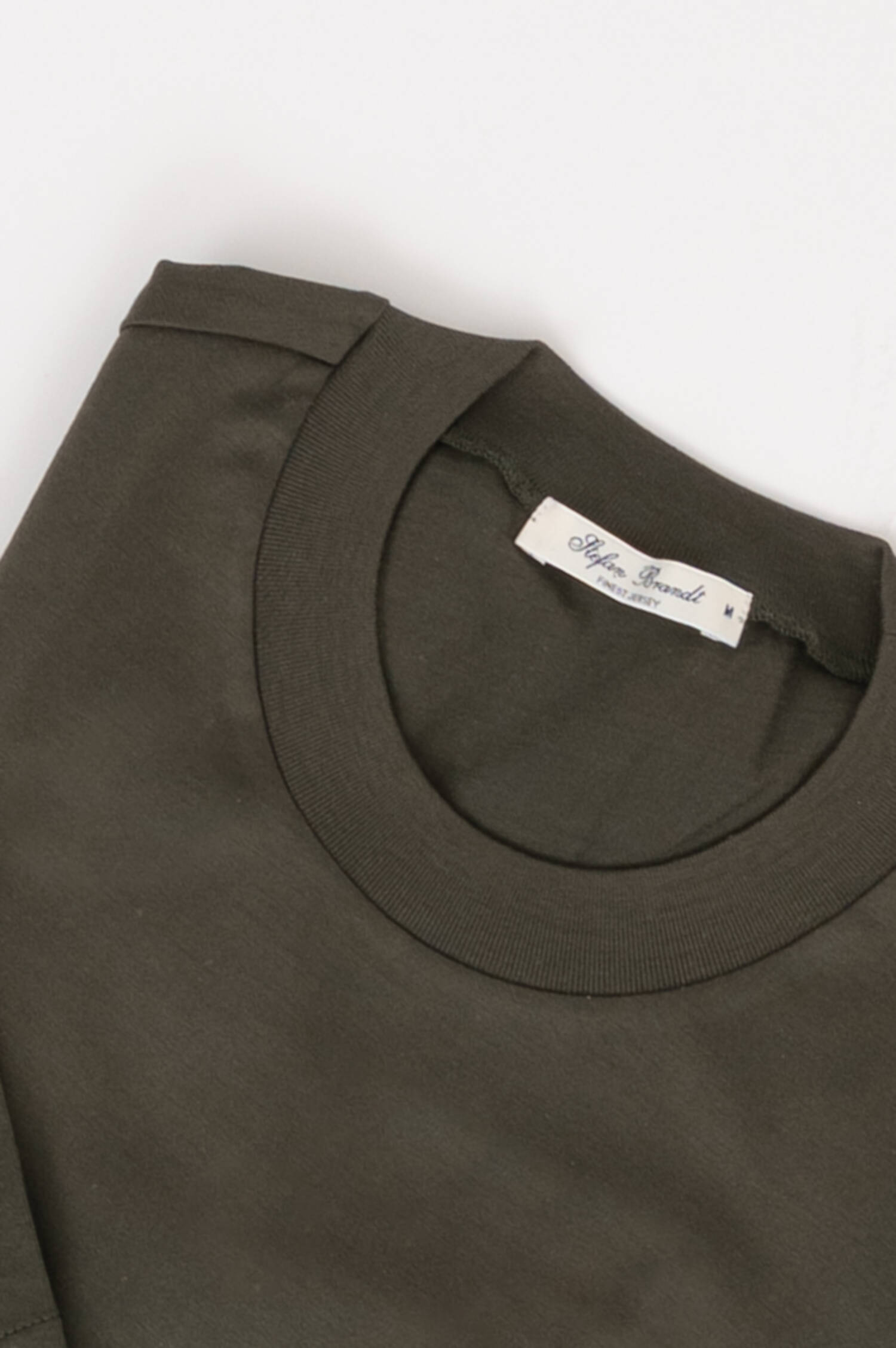 T-Shirt in Dunkelgrün
