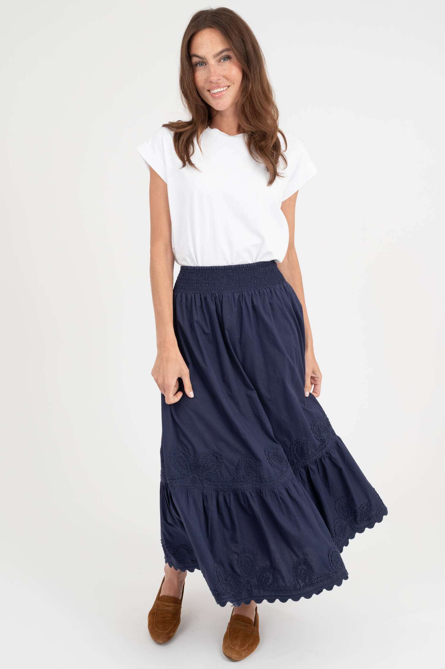Midi-Rock in Navyblue Midi-Rock in Navyblue