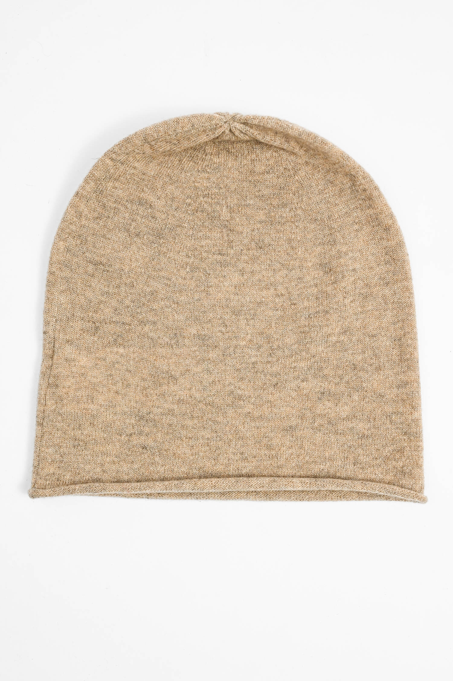 Feinstrick-Mütze mit Rollsaum in Grayscale Feinstrick-Mütze mit Rollsaum in Grayscale