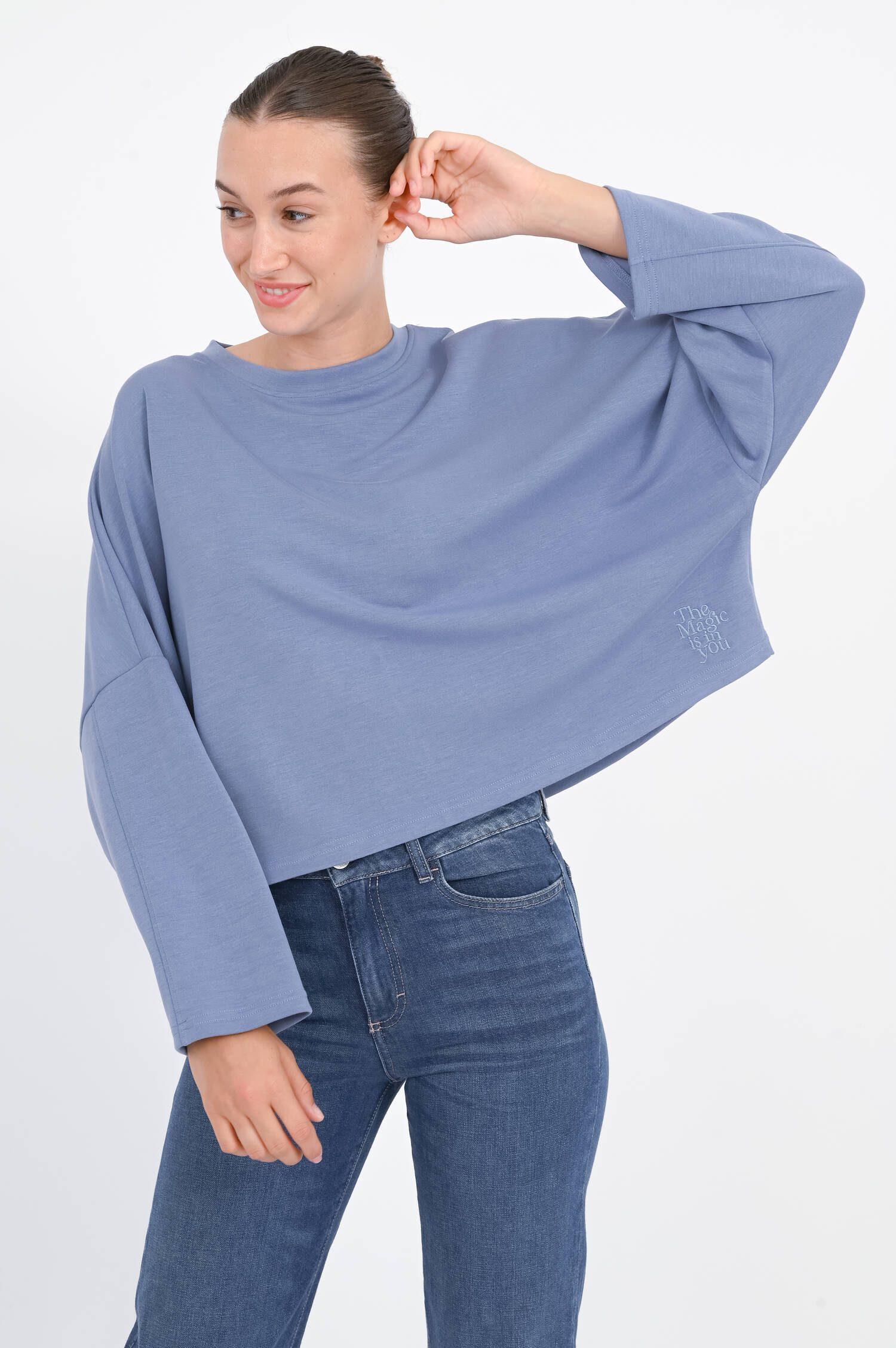 Shirt THE MAGIC IS IN YOU in Blau