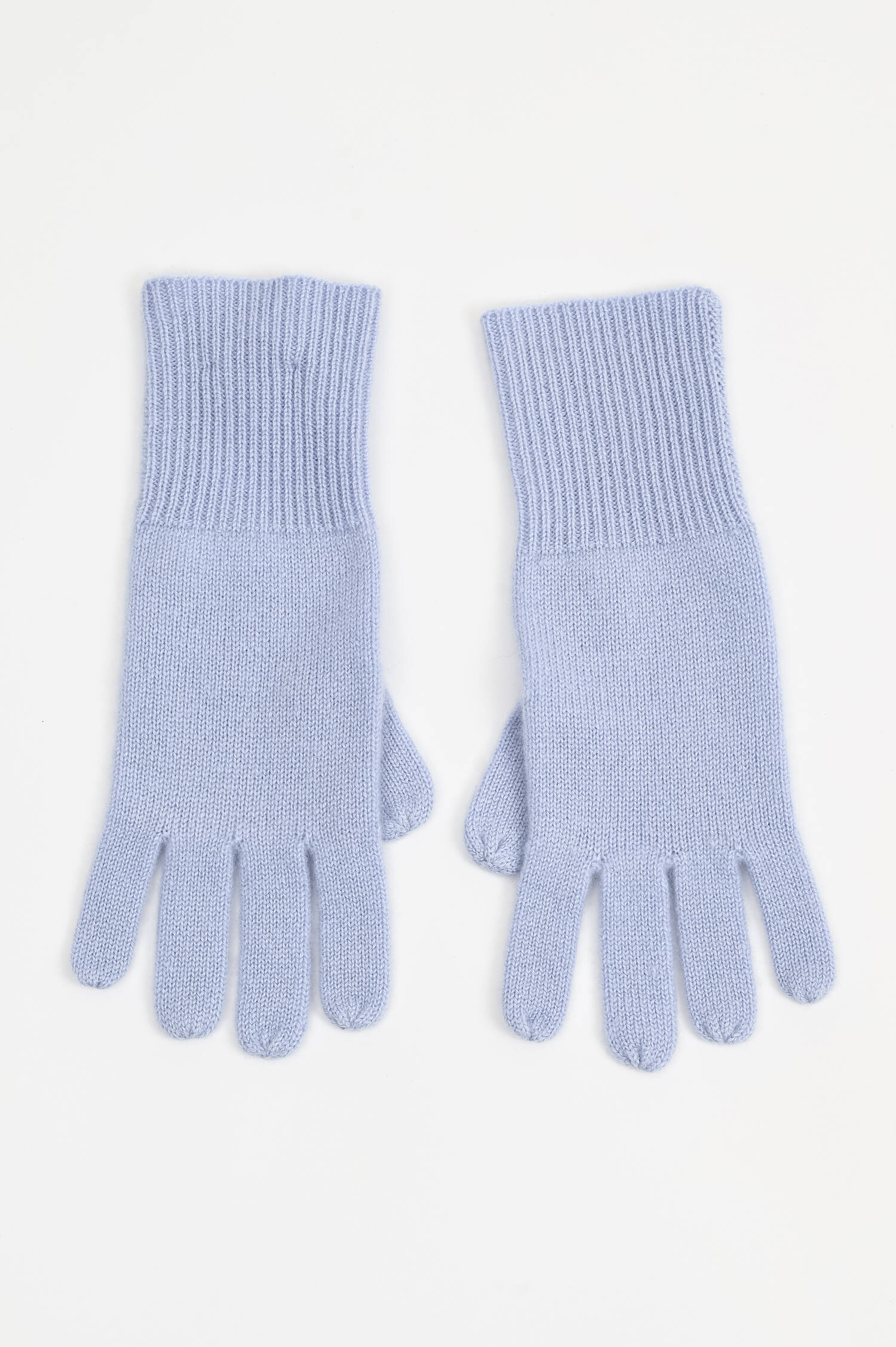 Cashmere Handschuhe in Hellblau Cashmere Handschuhe in Hellblau
