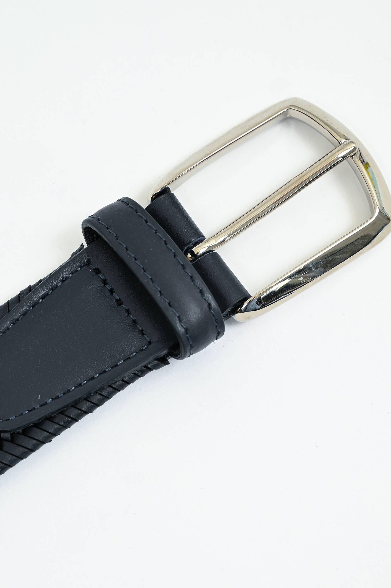 Flechtgürtel in Dunkelblau Flechtgürtel in Dunkelblau