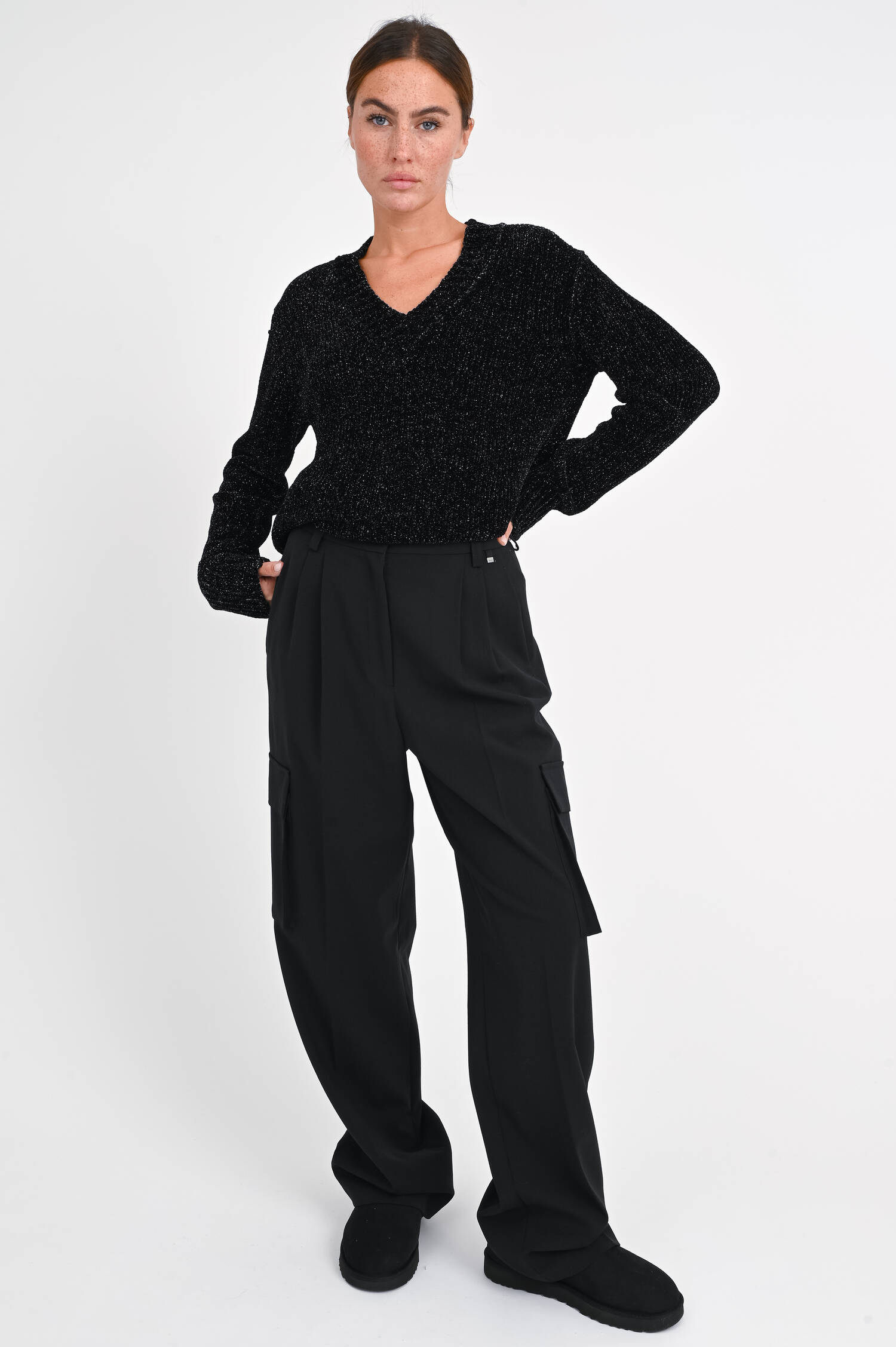 Cargo Hose in Schwarz